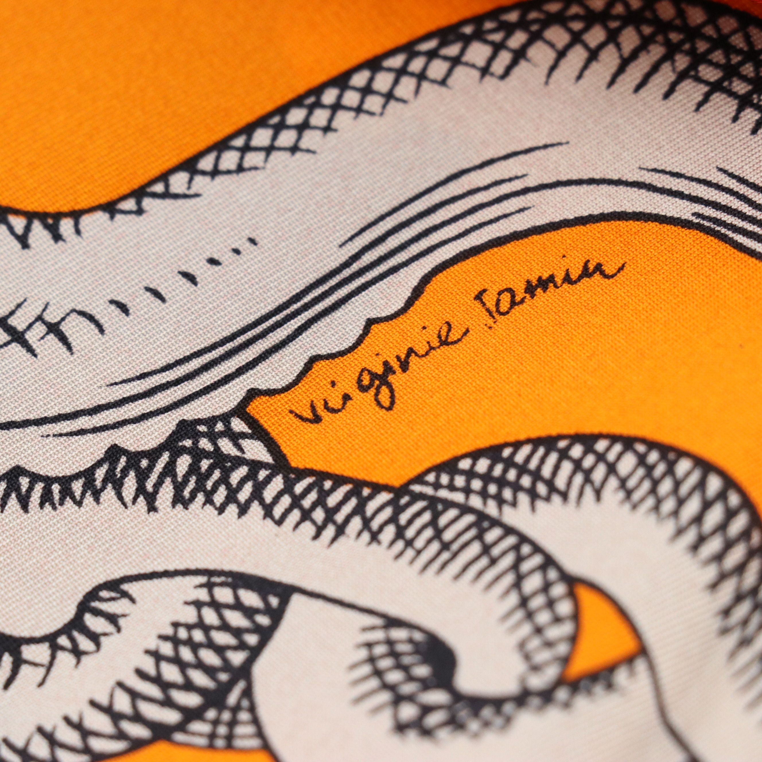 Hermès "Della Cavalleria" Silk Twill Scarf 90 with Box