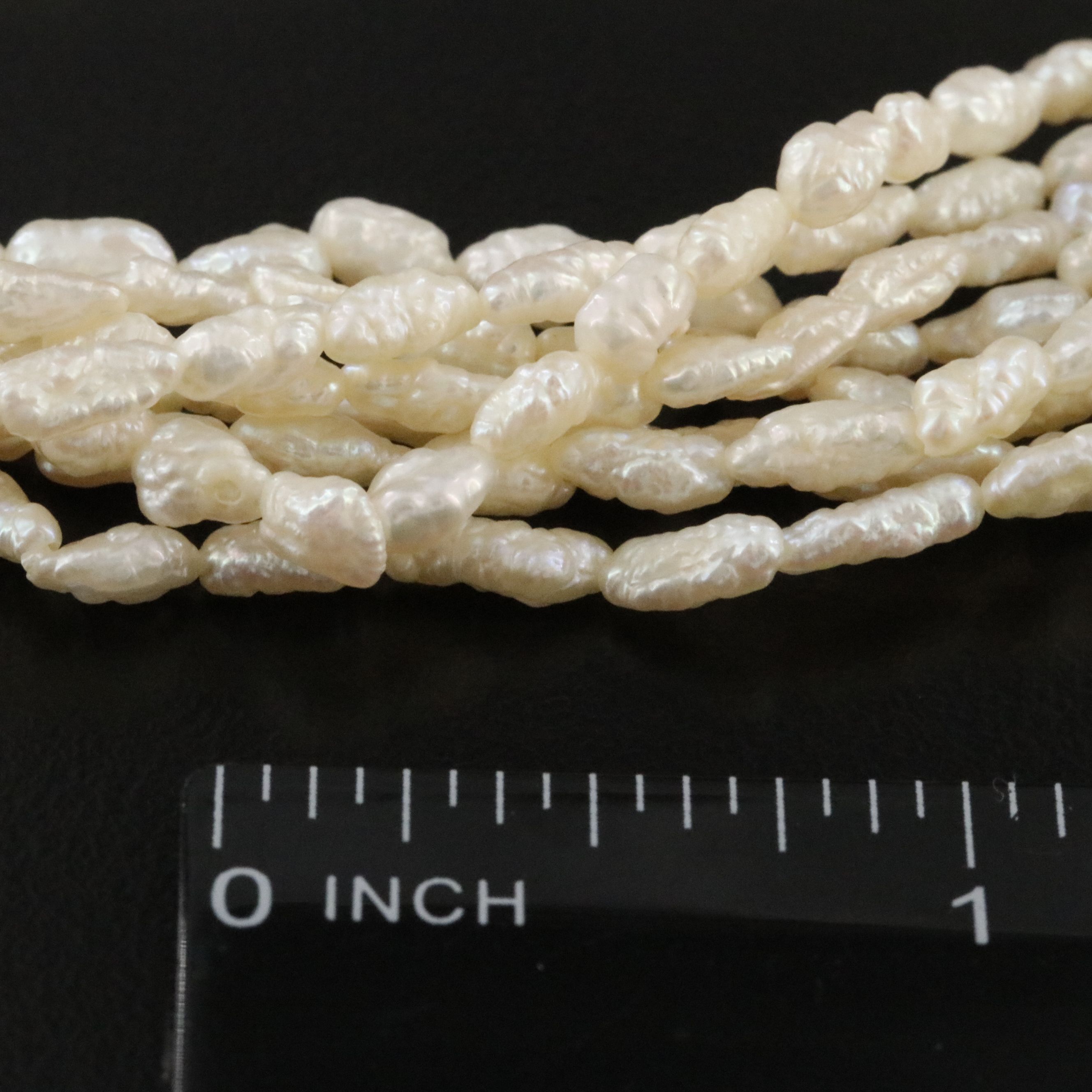 Baroque Pearl Necklace Collection with 14K Clasp