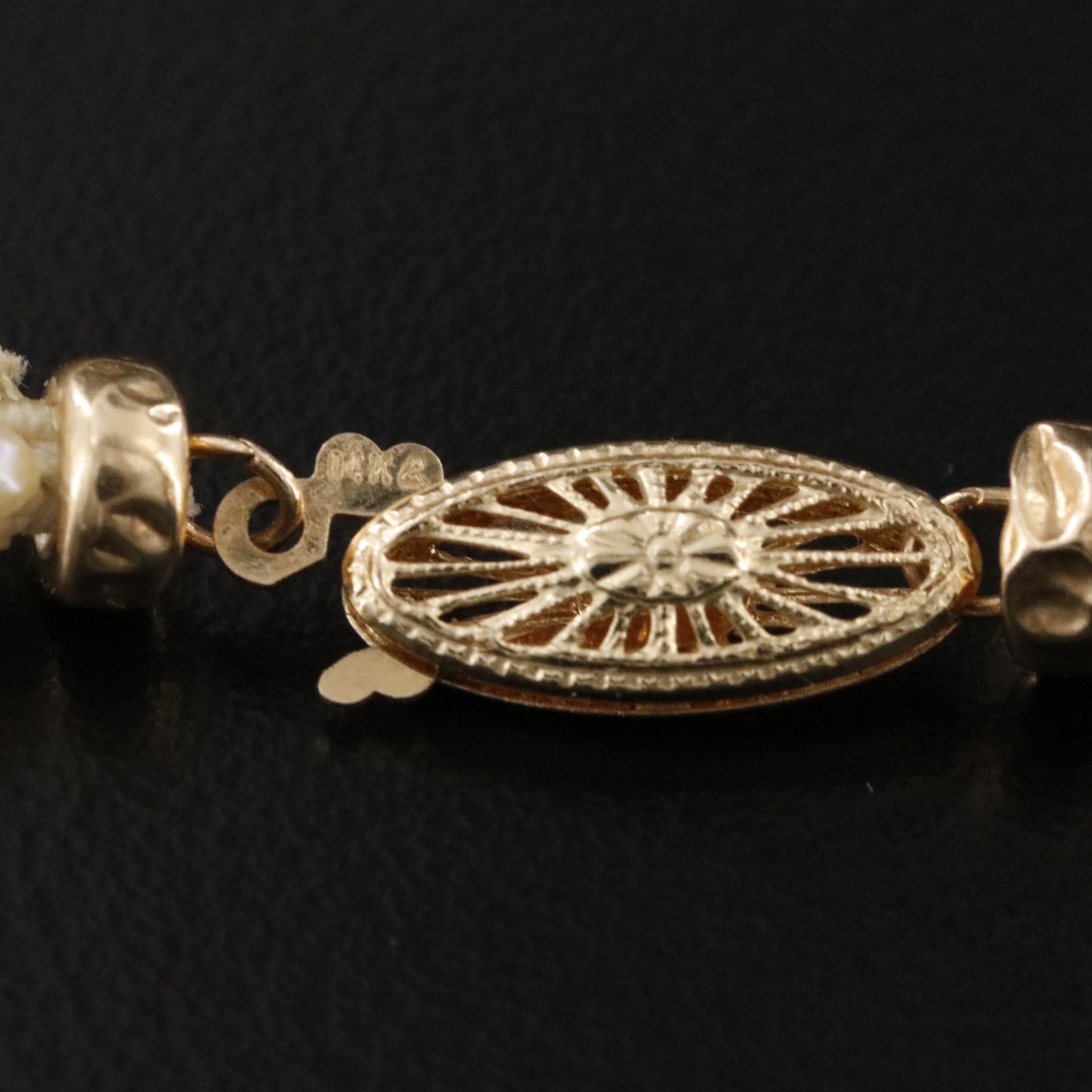 Baroque Pearl Necklace Collection with 14K Clasp