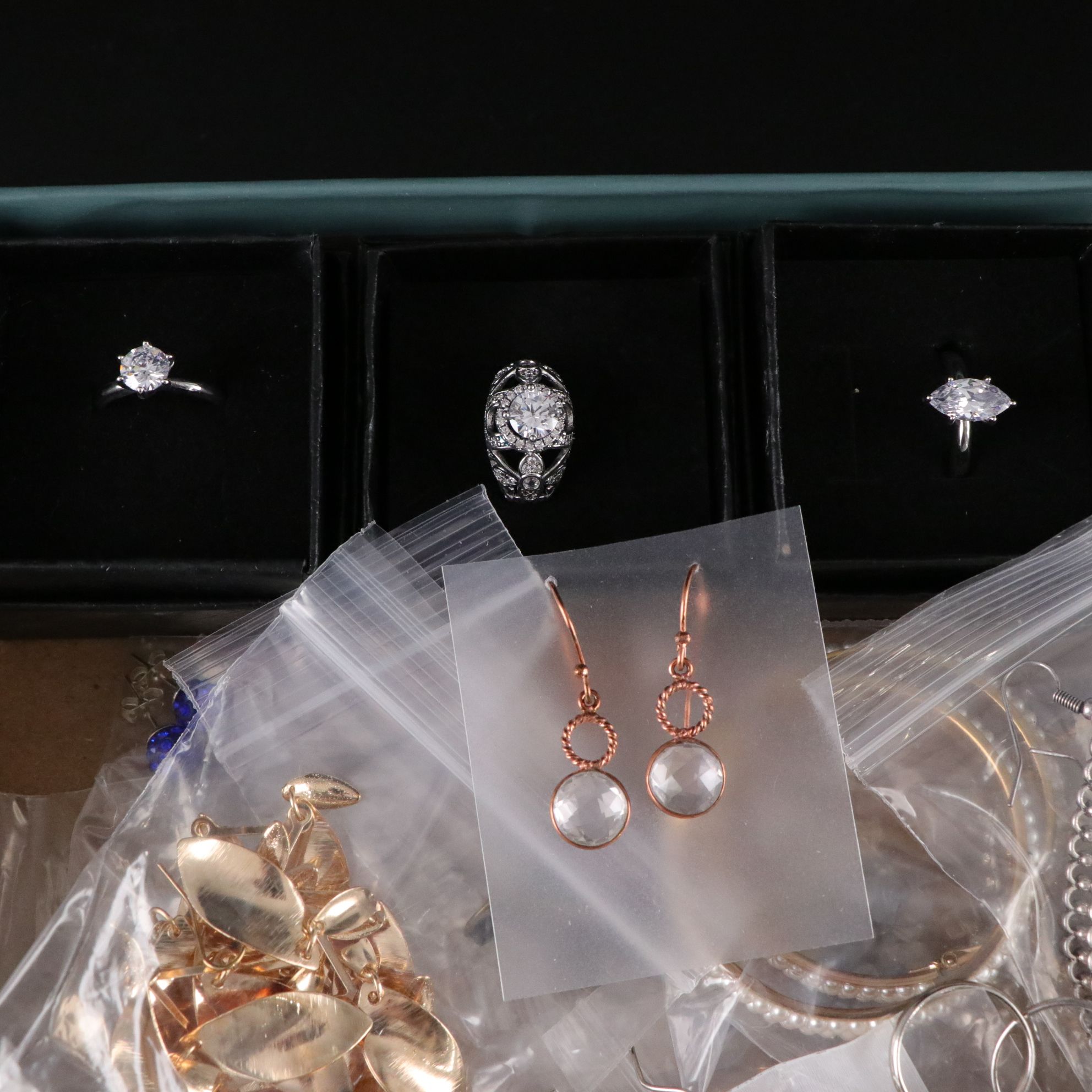 Uncommon Discovery: Mixed Metal Earrings, Bracelets, Rings & More Jewelry