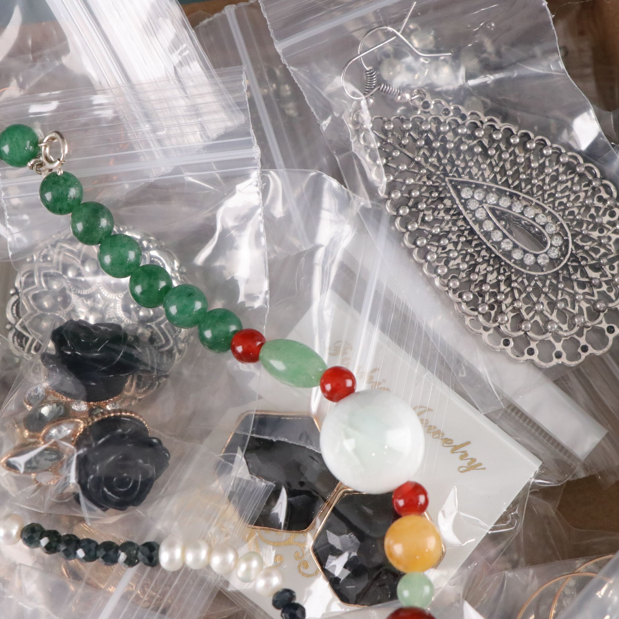 Uncommon Discovery: Assortment of Earrings, Bracelets, Rings & More Jewelry