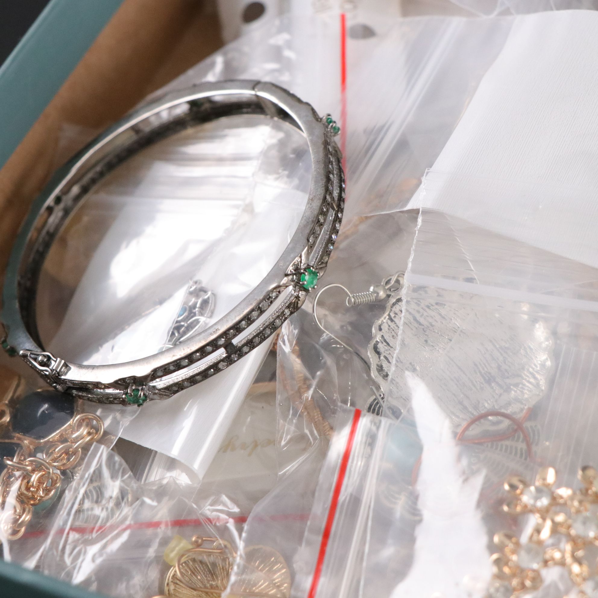 Uncommon Discovery: Assortment of Earrings, Bracelets, Rings & More Jewelry