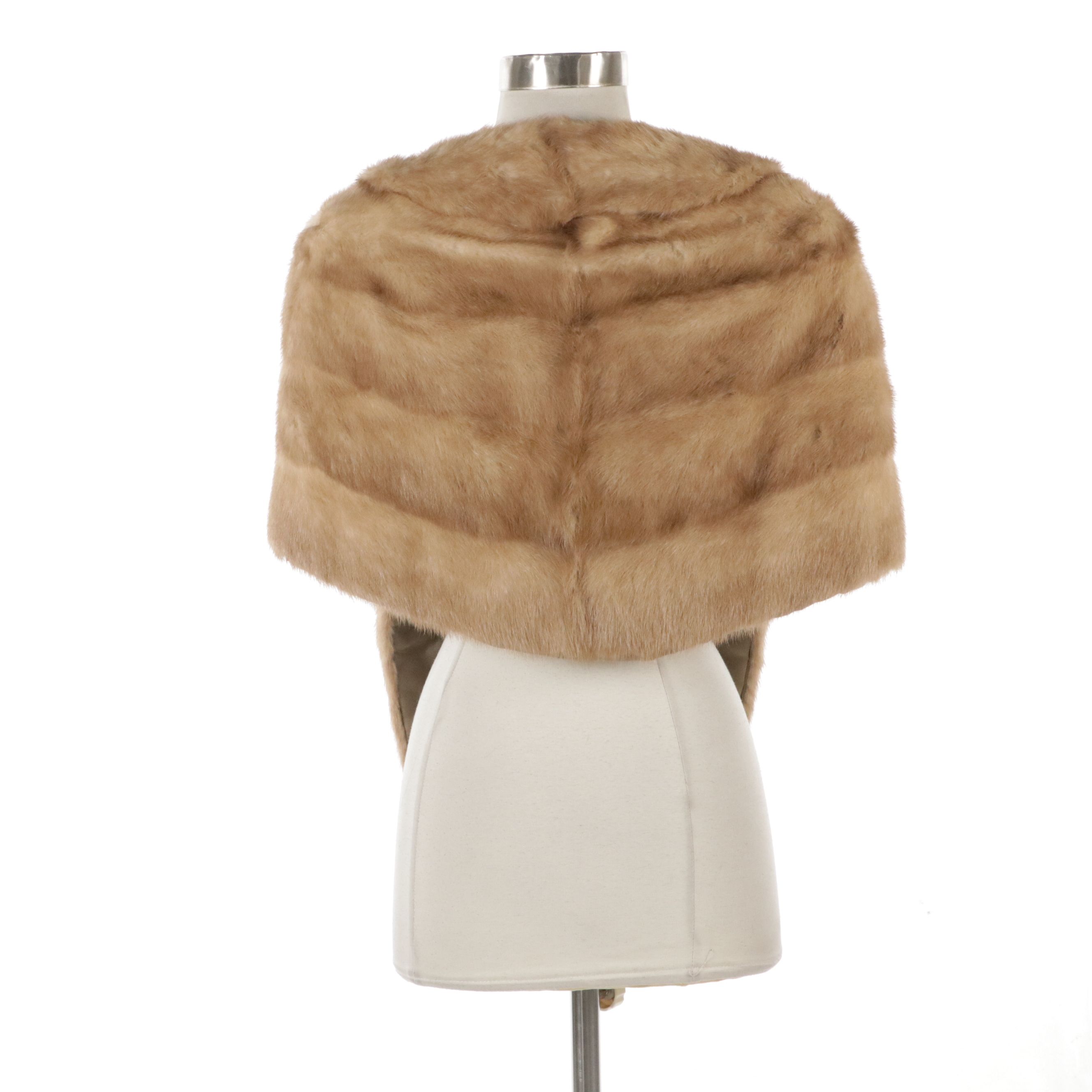 McAlpin's Vintage Pastel Mink Fur Stole
