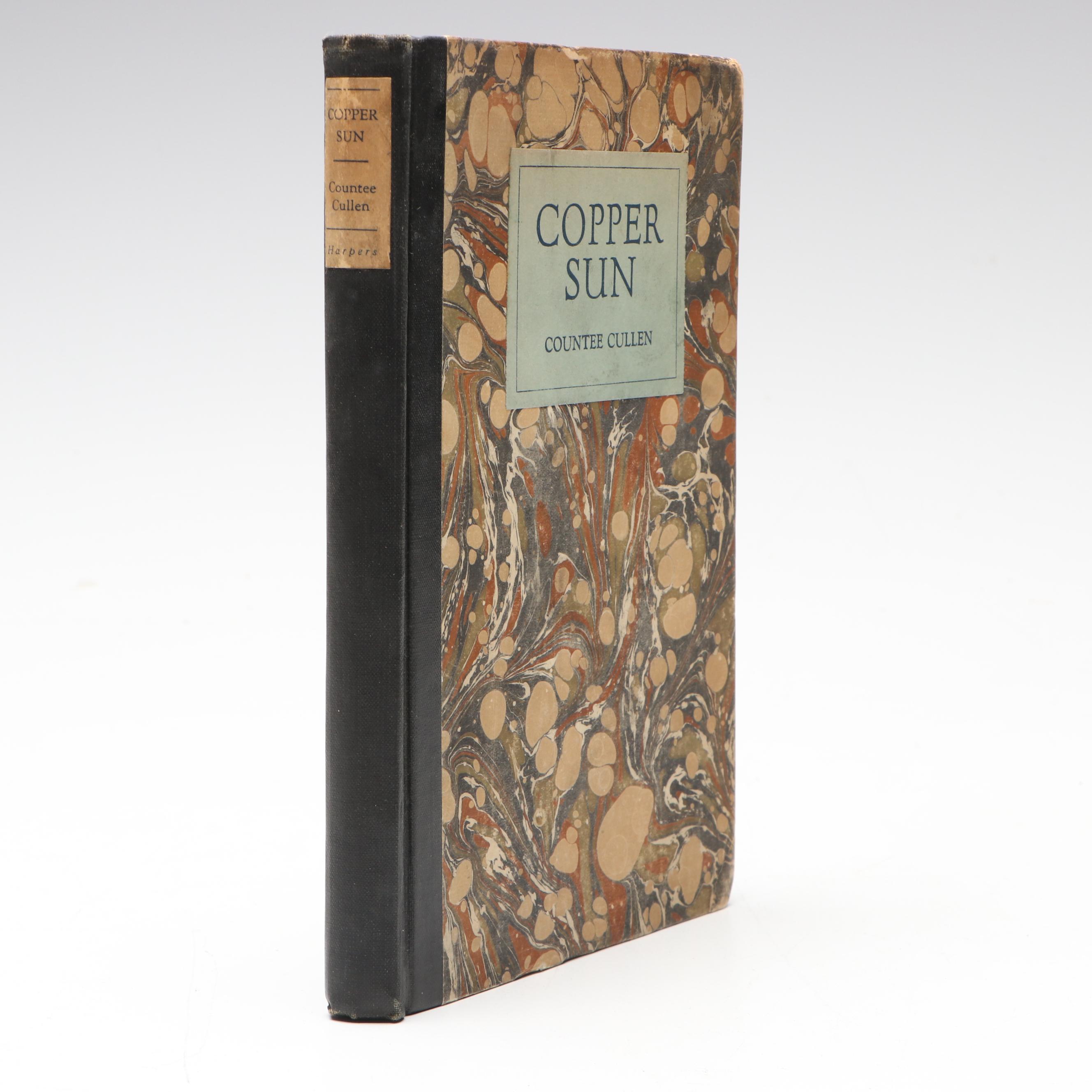 First Edition "Copper Sun" by Countee Cullen, 1927