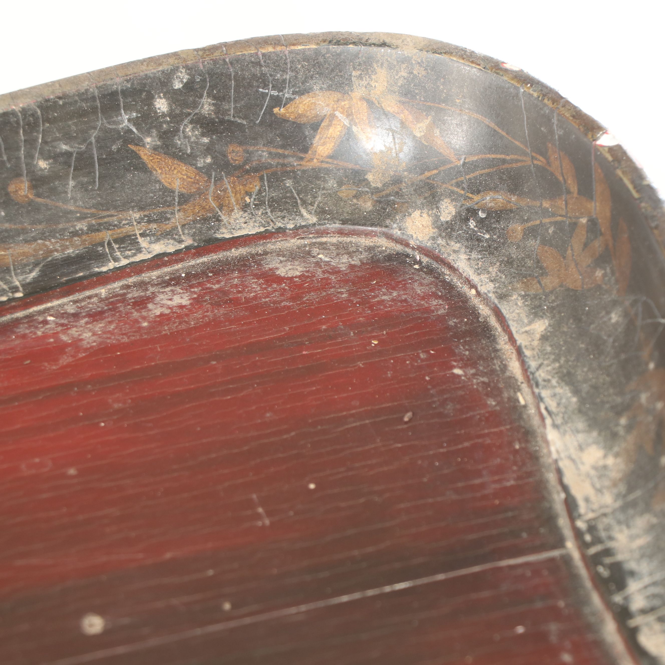 Chinoiserie Lacquered Table, Late 19th Century