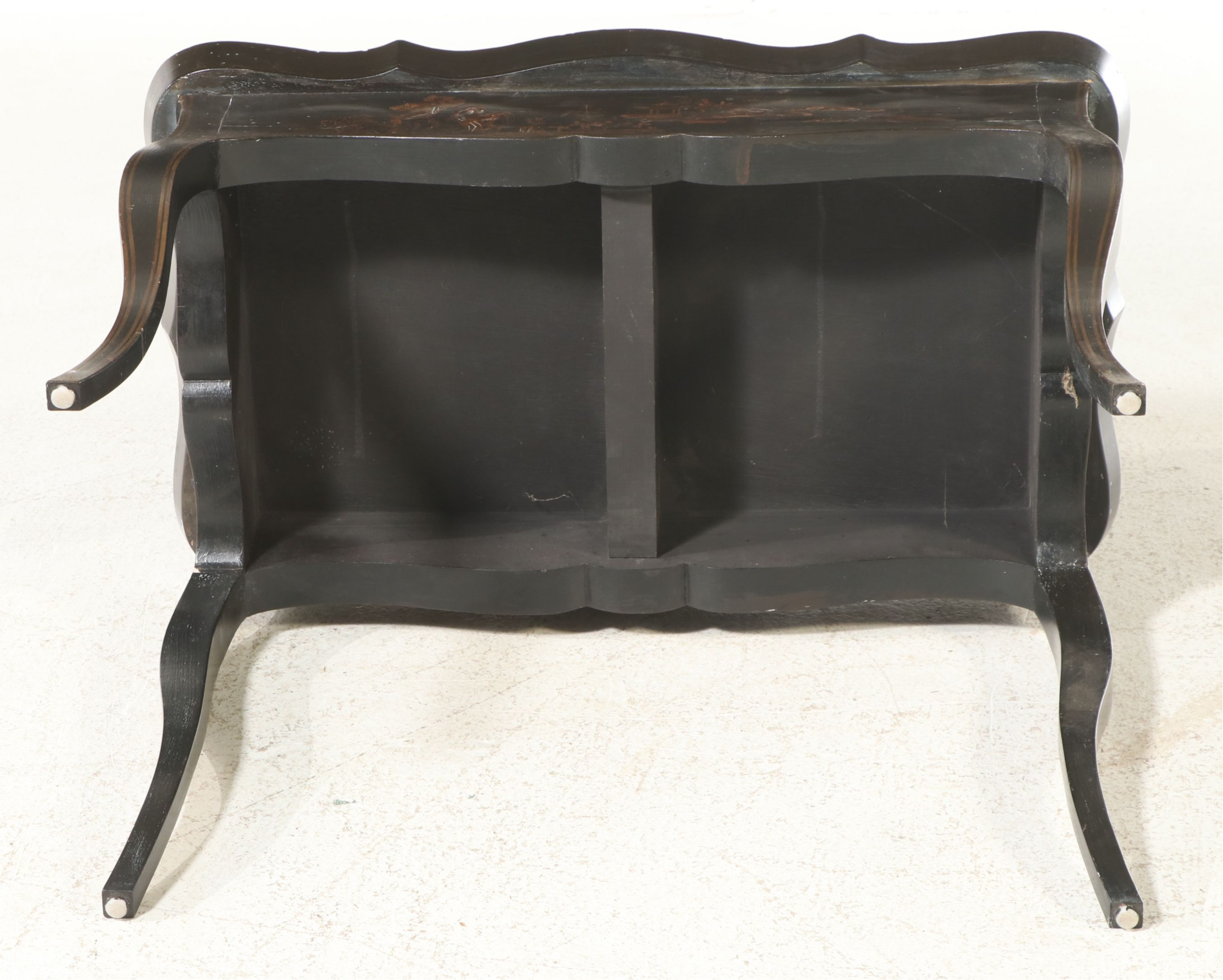 Chinoiserie Lacquered Table, Late 19th Century
