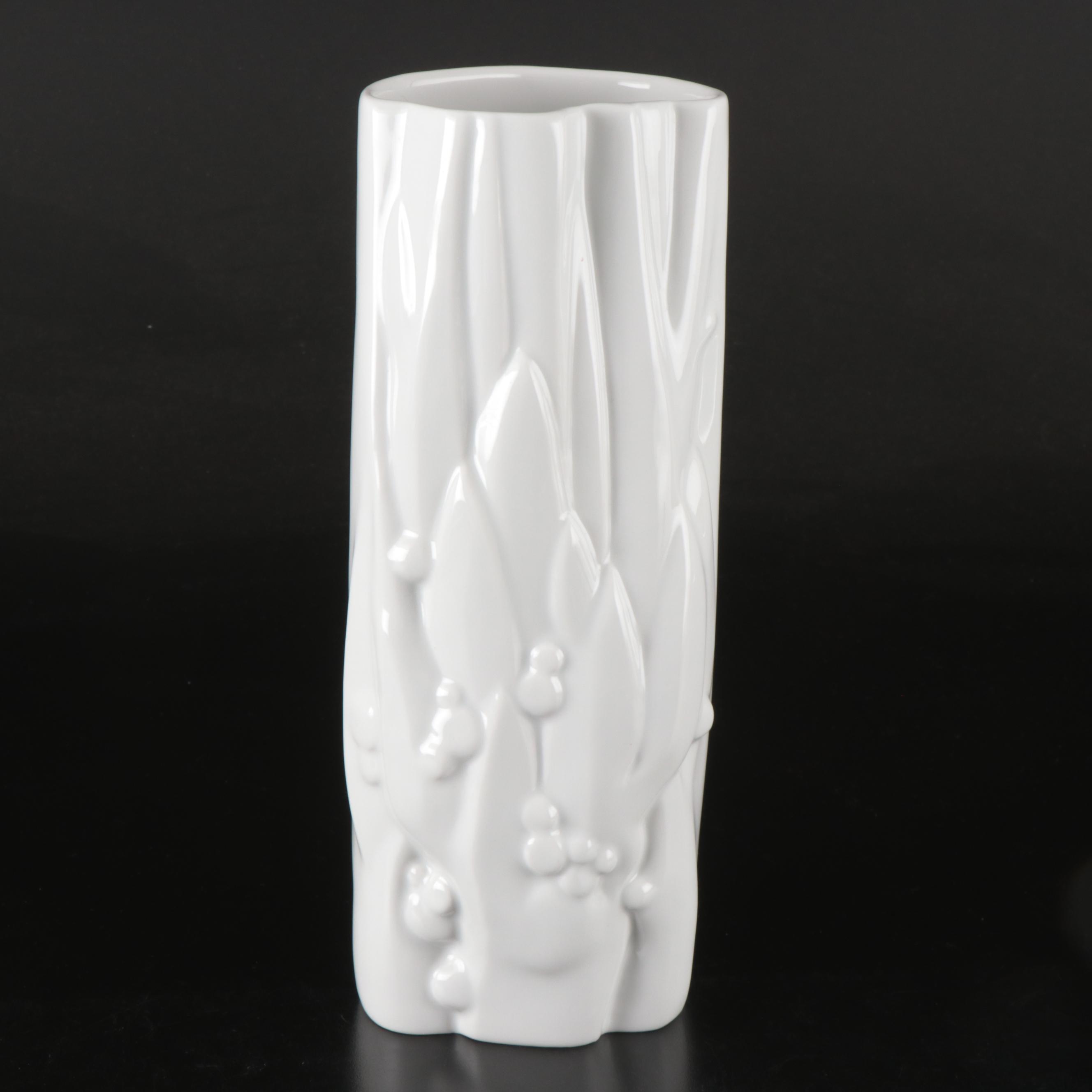 Meissen "Seasons" Autumn Porcelain Vase Designed by Regina Junge