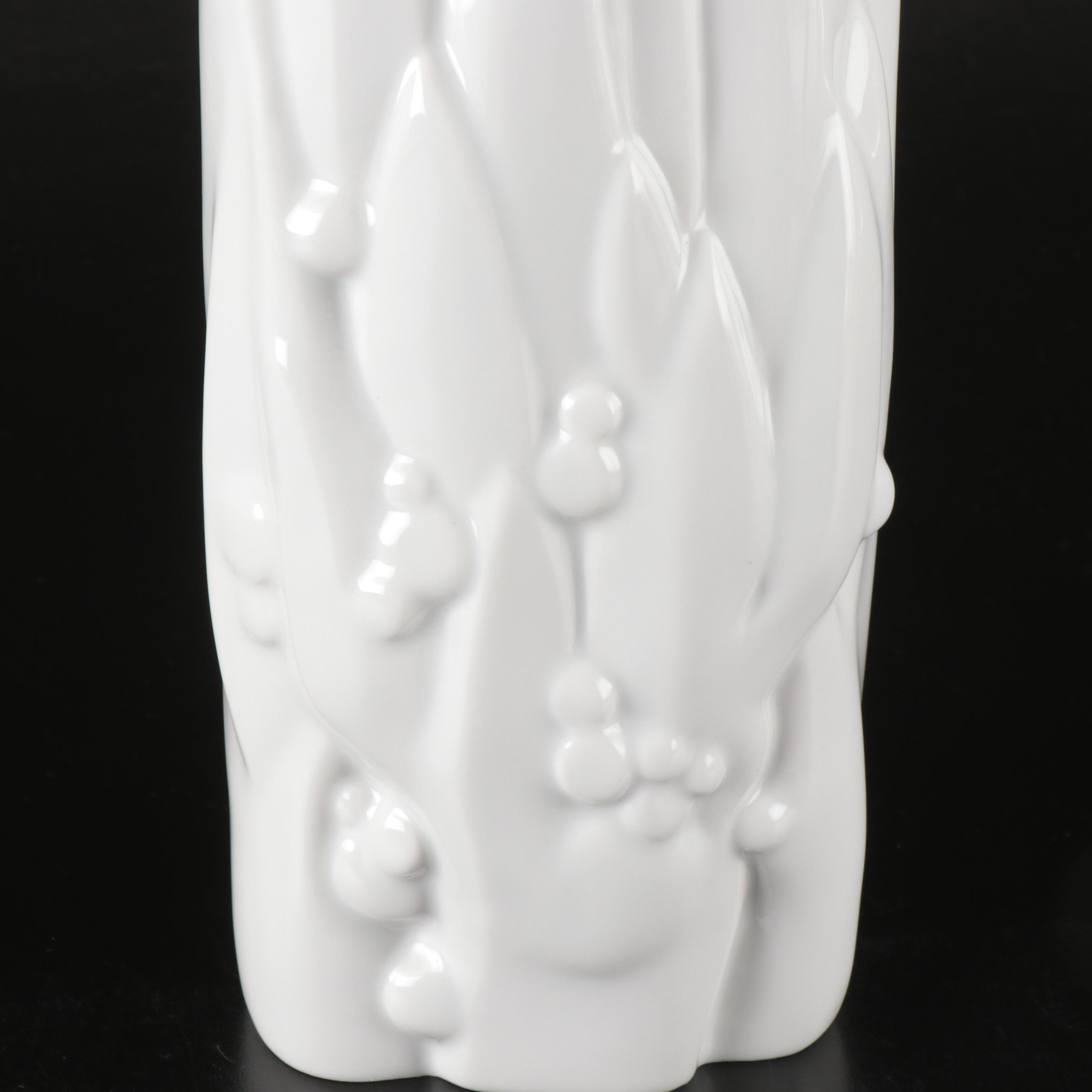 Meissen "Seasons" Autumn Porcelain Vase Designed by Regina Junge