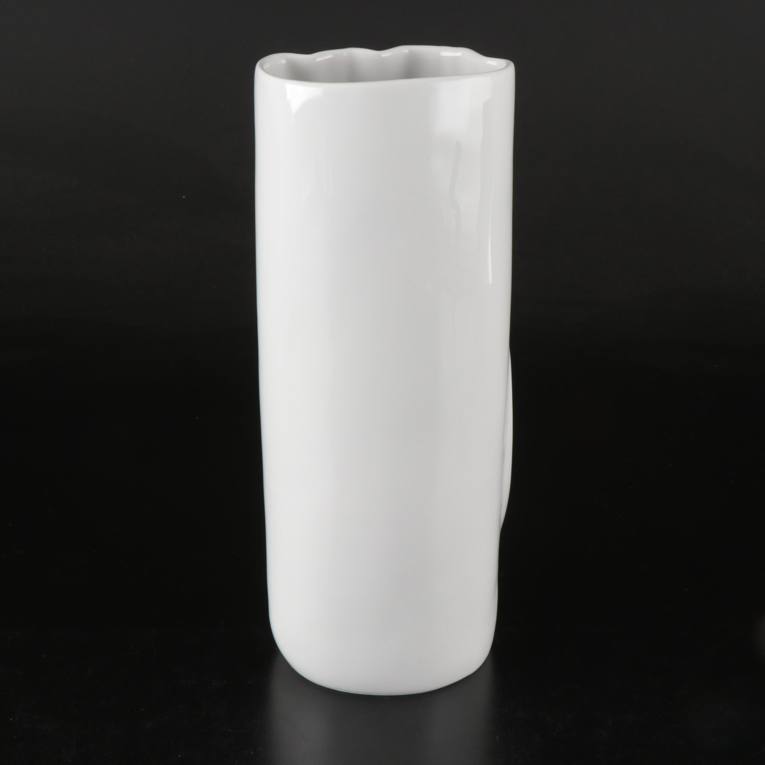 Meissen "Seasons" Autumn Porcelain Vase Designed by Regina Junge