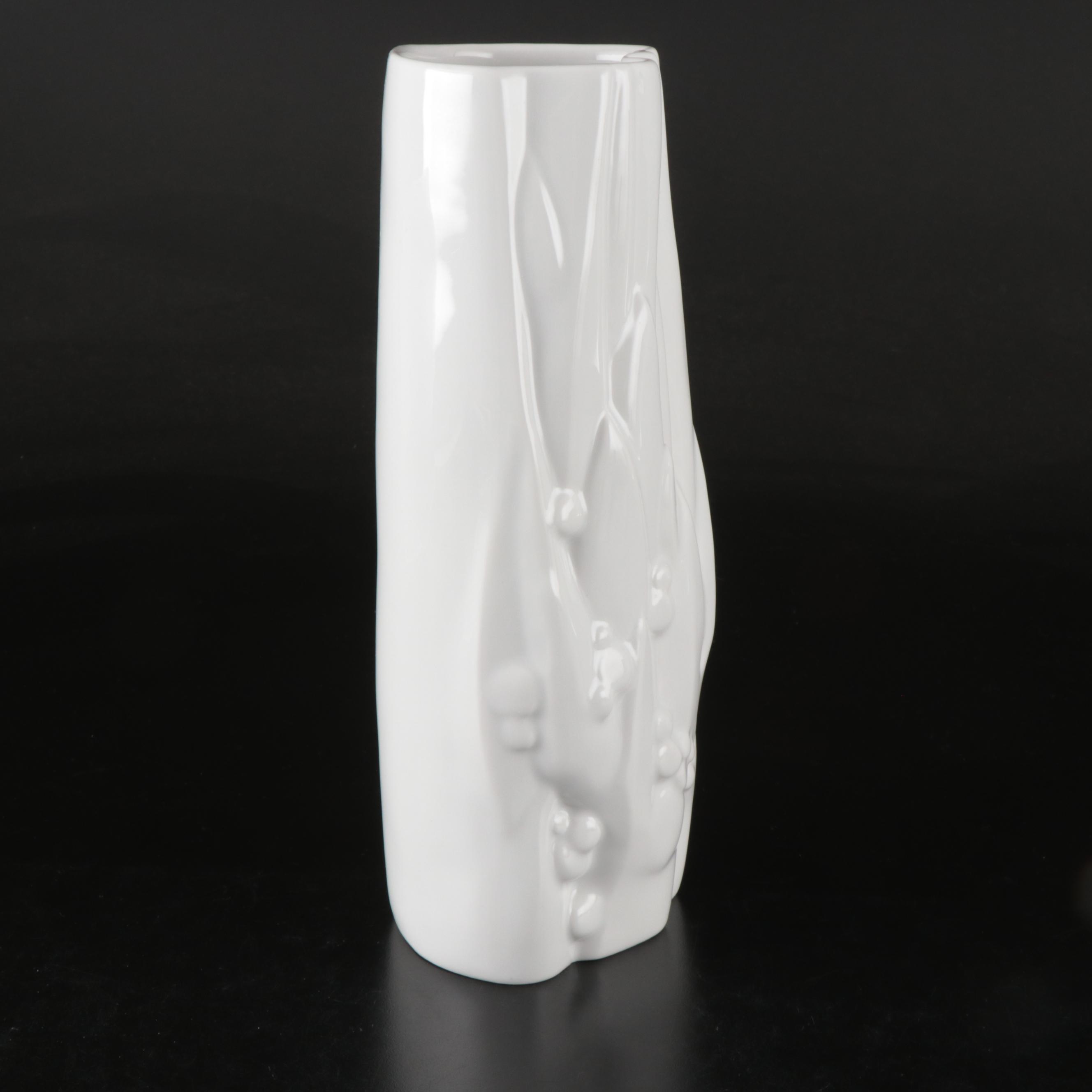 Meissen "Seasons" Autumn Porcelain Vase Designed by Regina Junge