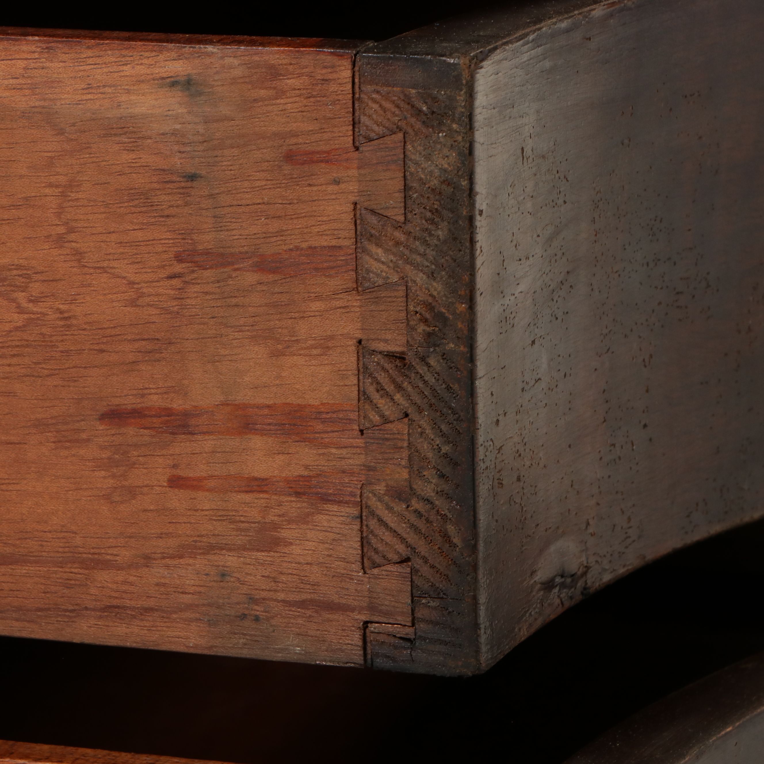 Federal Style Mahogany Serpentine Slant-Front Desk