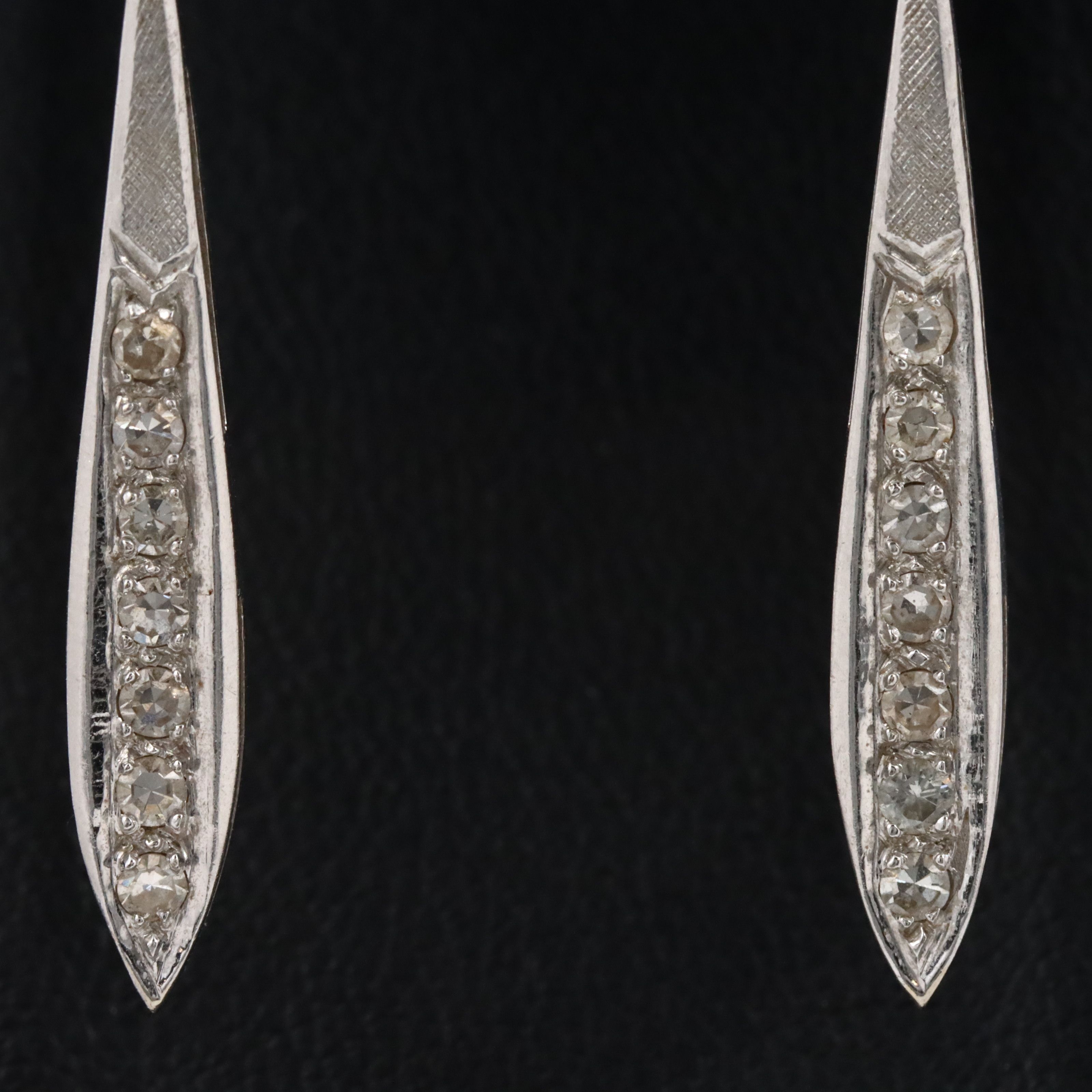 14K 0.77 CTW Diamond Drop Earrings