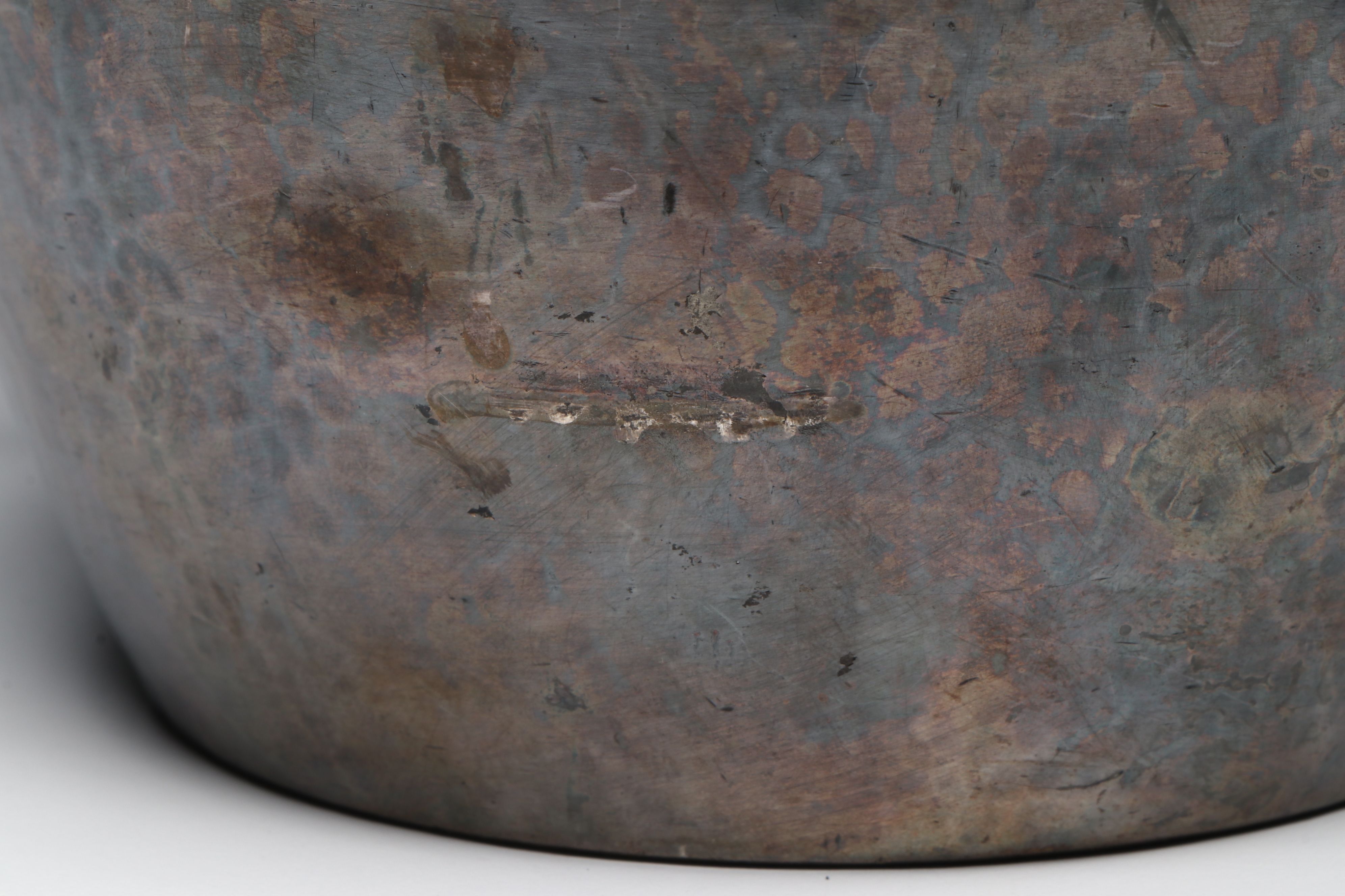 Antique English Arts and Crafts Pewter Biscuit Barrel, Late 19th/Early 20th C.