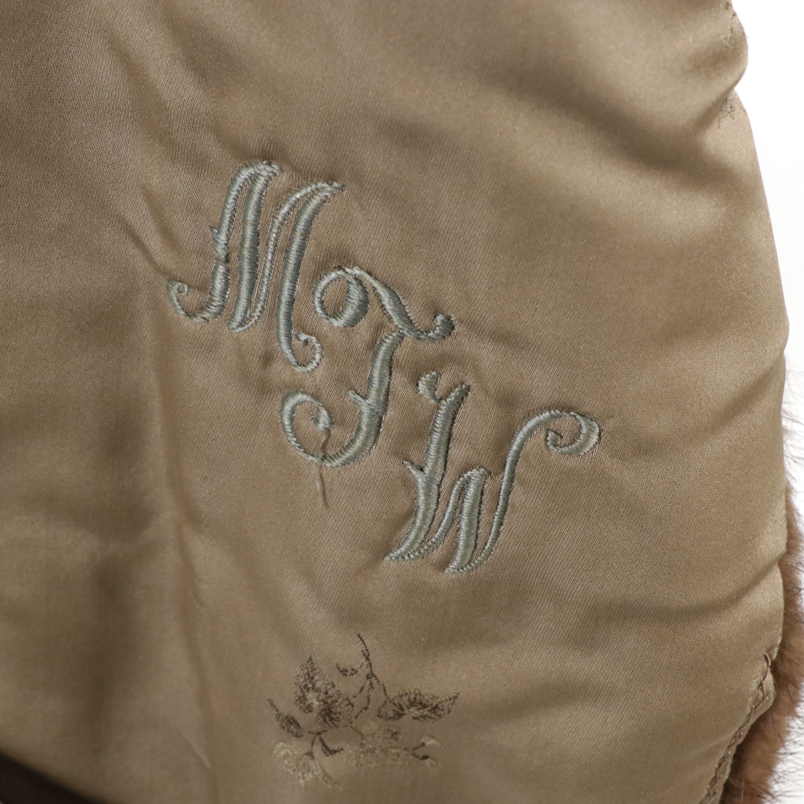 Vintage Mahogany Mink Fur Stole