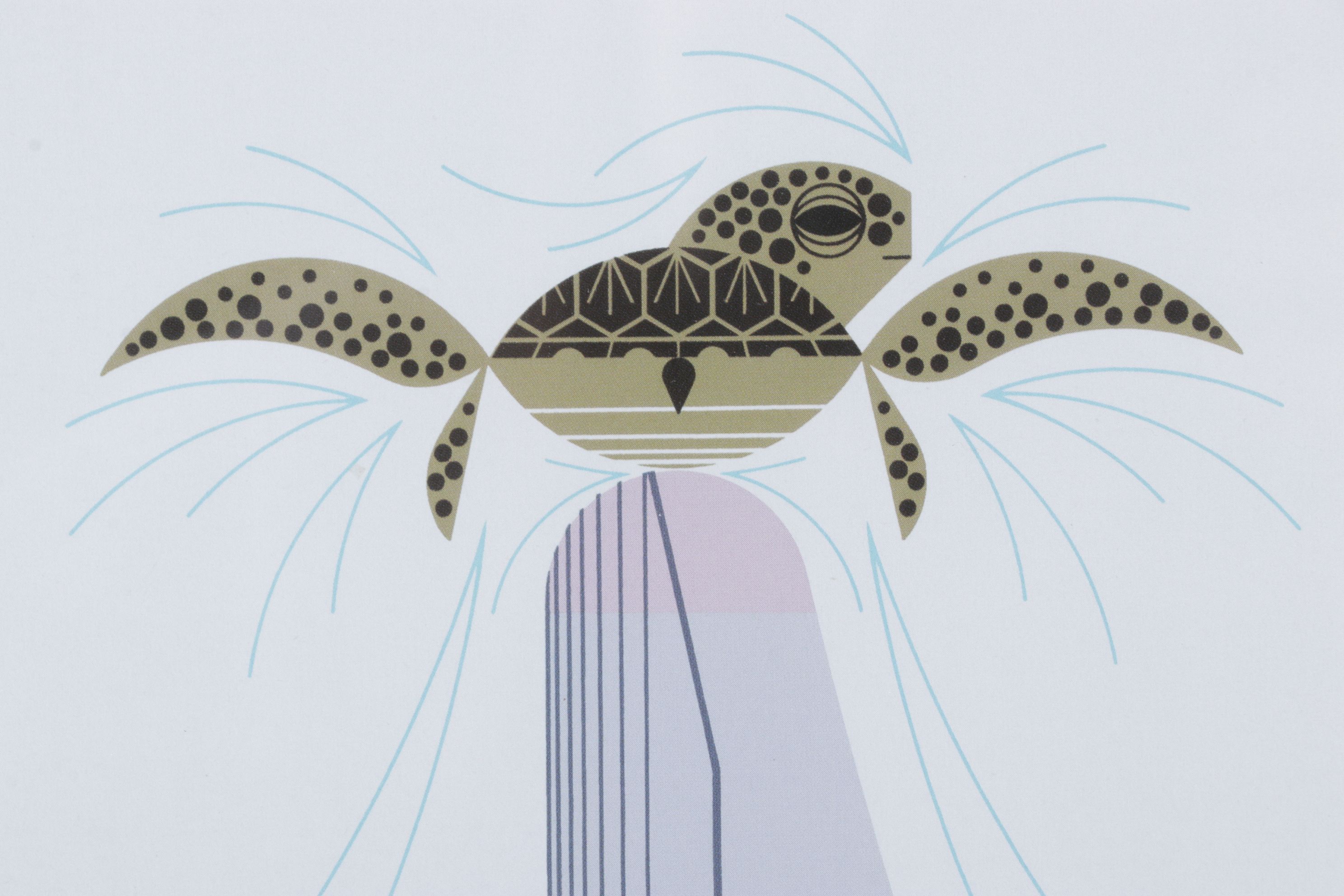 Offset Lithograph After Charley Harper "Dolfun", 1977