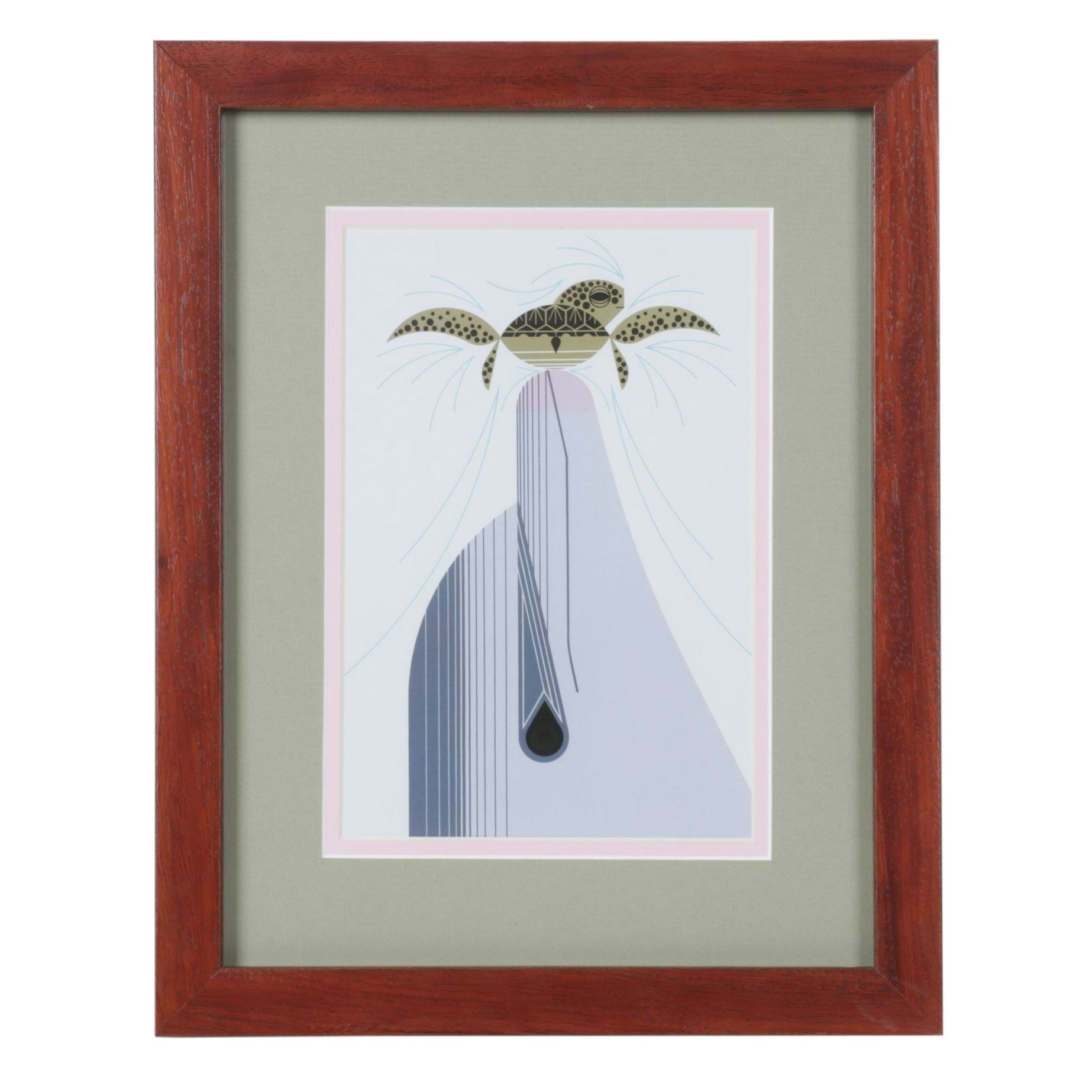 Offset Lithograph After Charley Harper "Dolfun", 1977