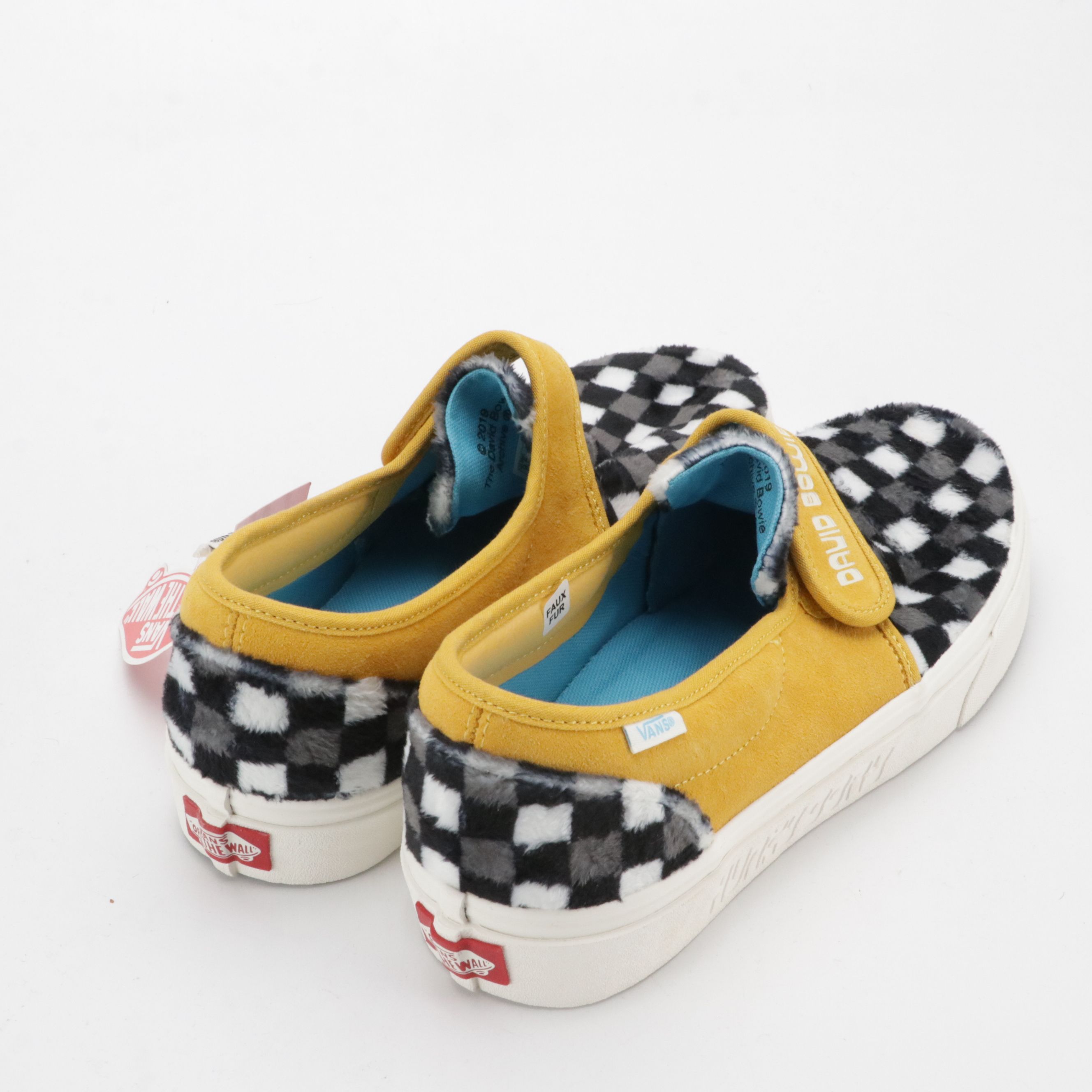 Men's Vans David Bowie Slip-On 47 "Hunky Dory" Sneakers & Other Socks, With Box