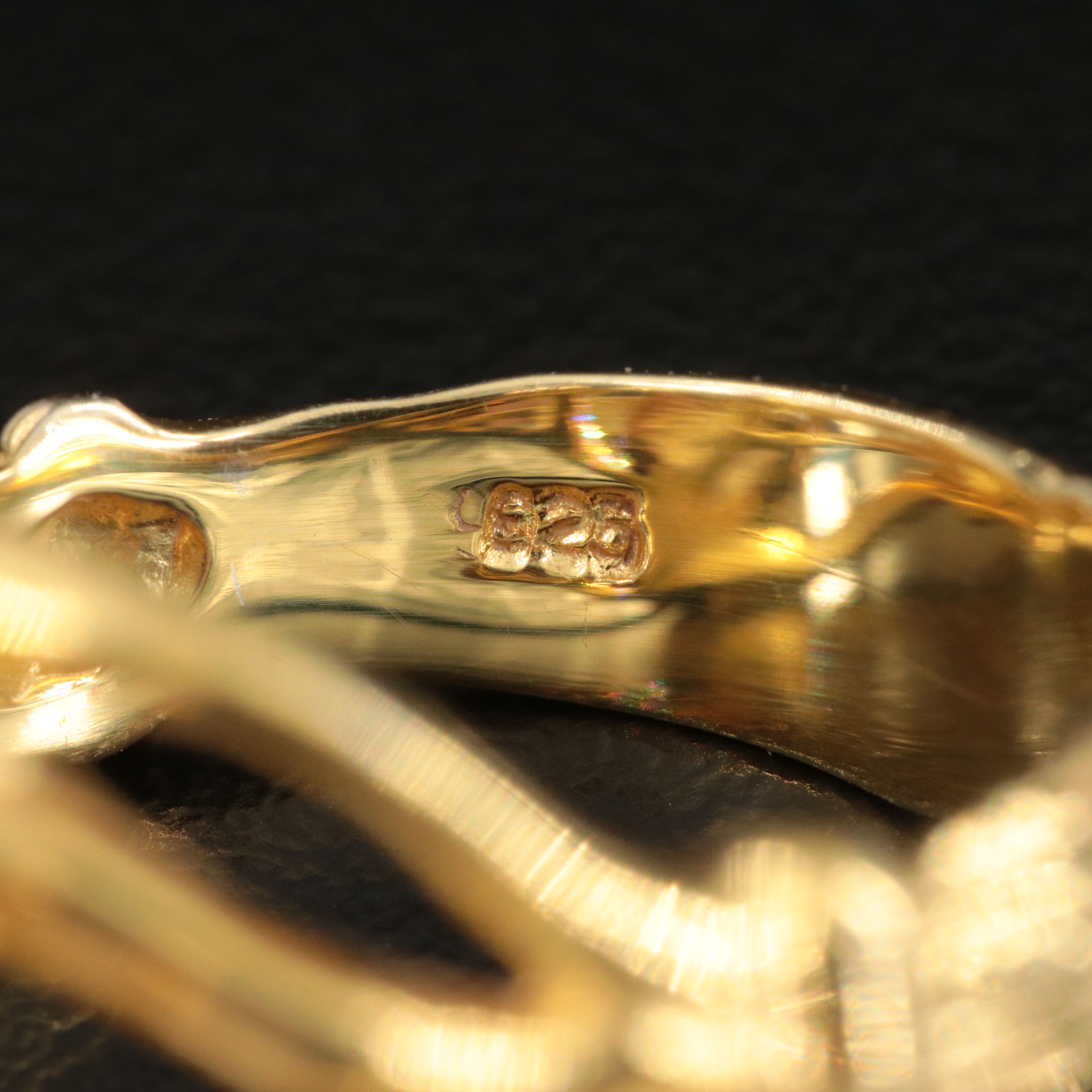 Sterling Citrine and Rhodolite Garnet Ring