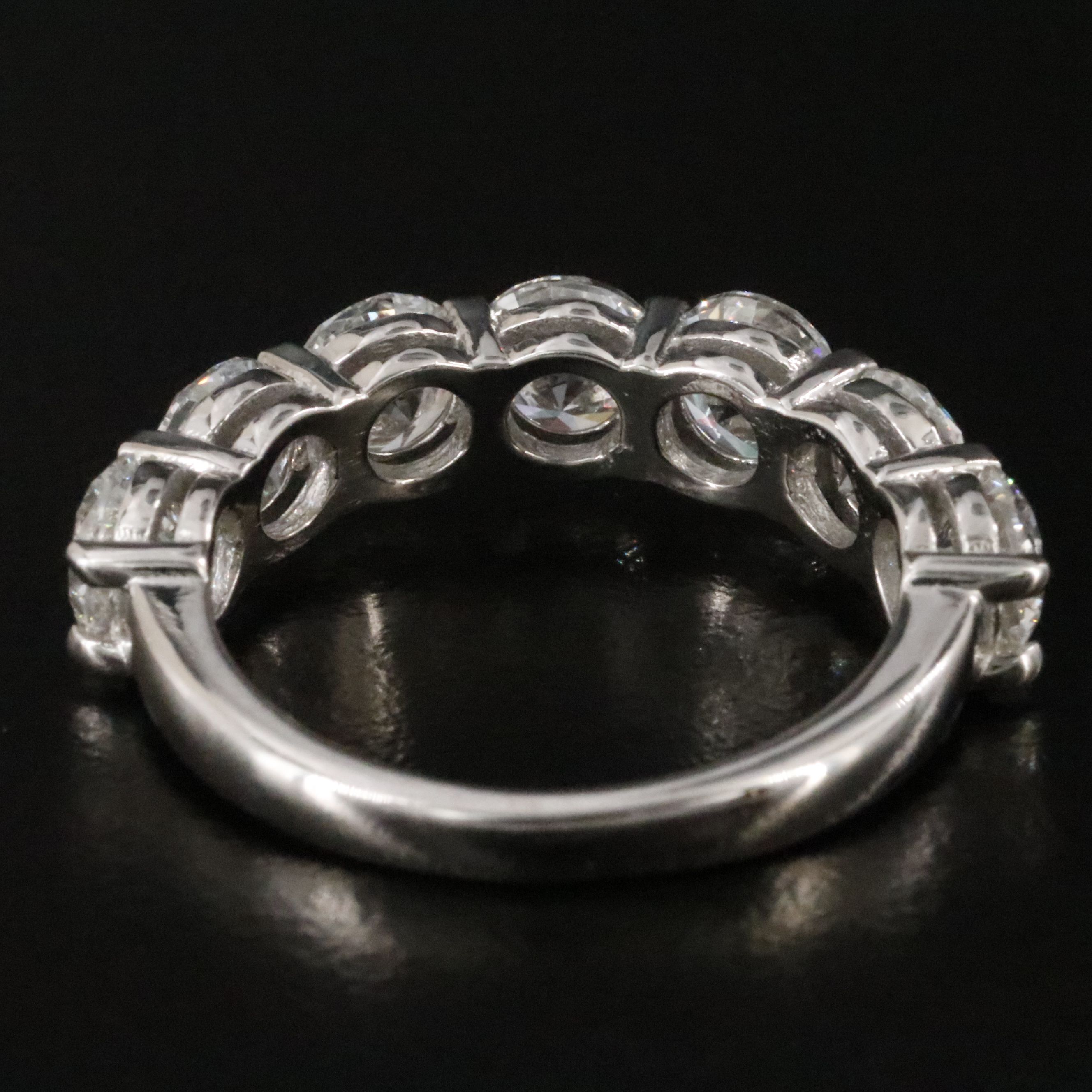 14K 3.30 CTW Lab Grown Diamond Band with IGI Jewelry Report