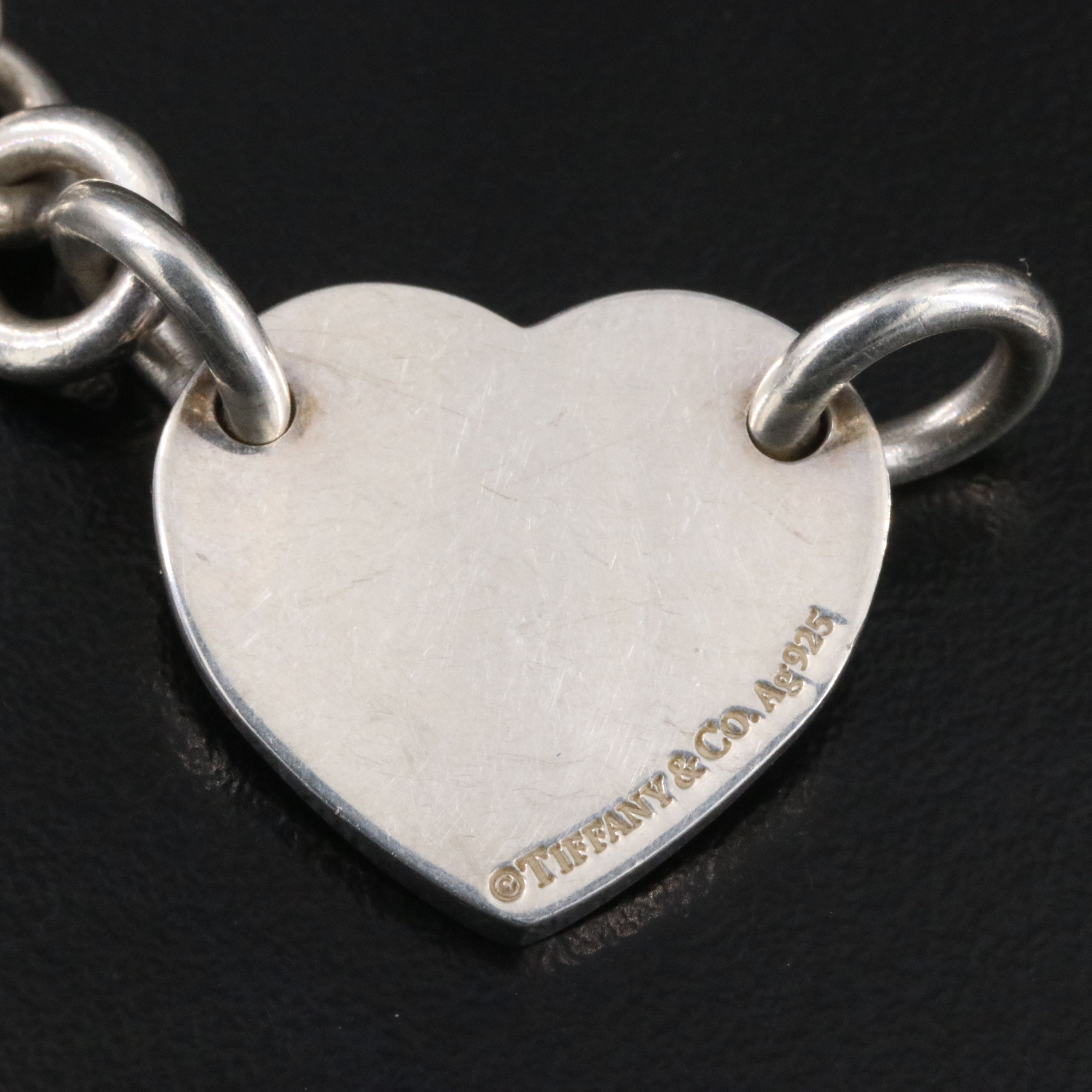 Tiffany & Co. Return to Tiffany Sterling Heart Necklace
