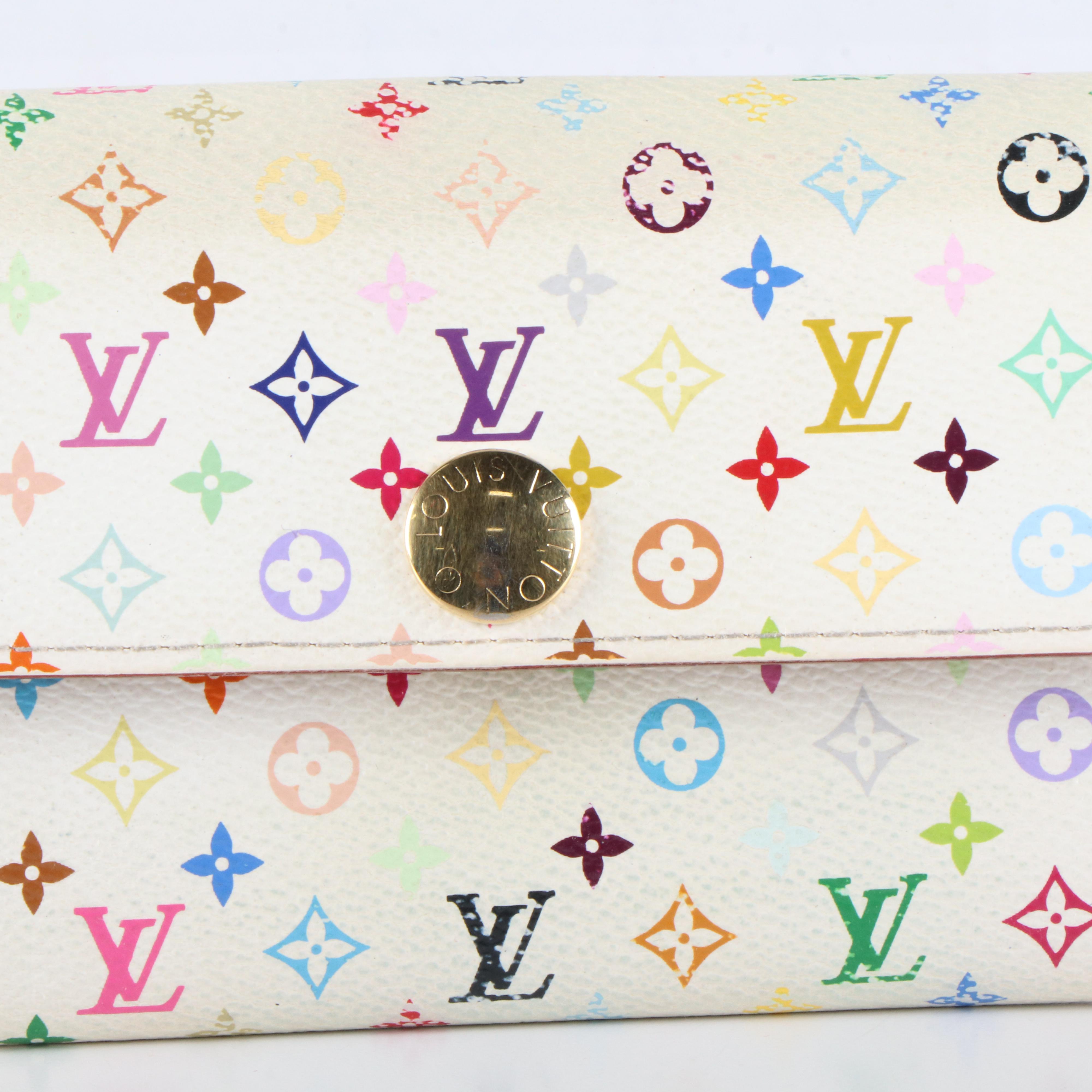 Louis Vuitton  Portefeuille Sarah Wallet in Multicolor Monogram Canvas