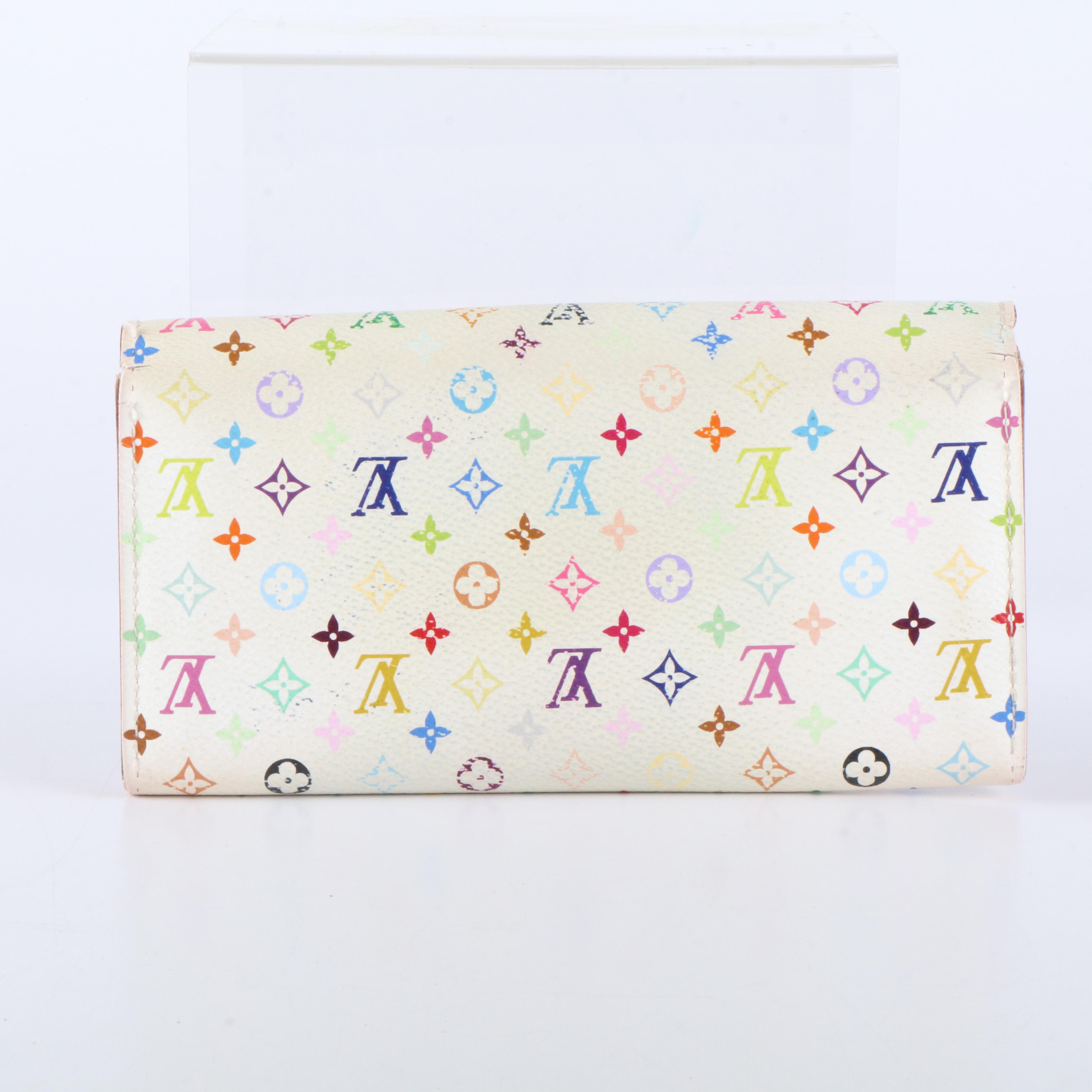 Louis Vuitton  Portefeuille Sarah Wallet in Multicolor Monogram Canvas