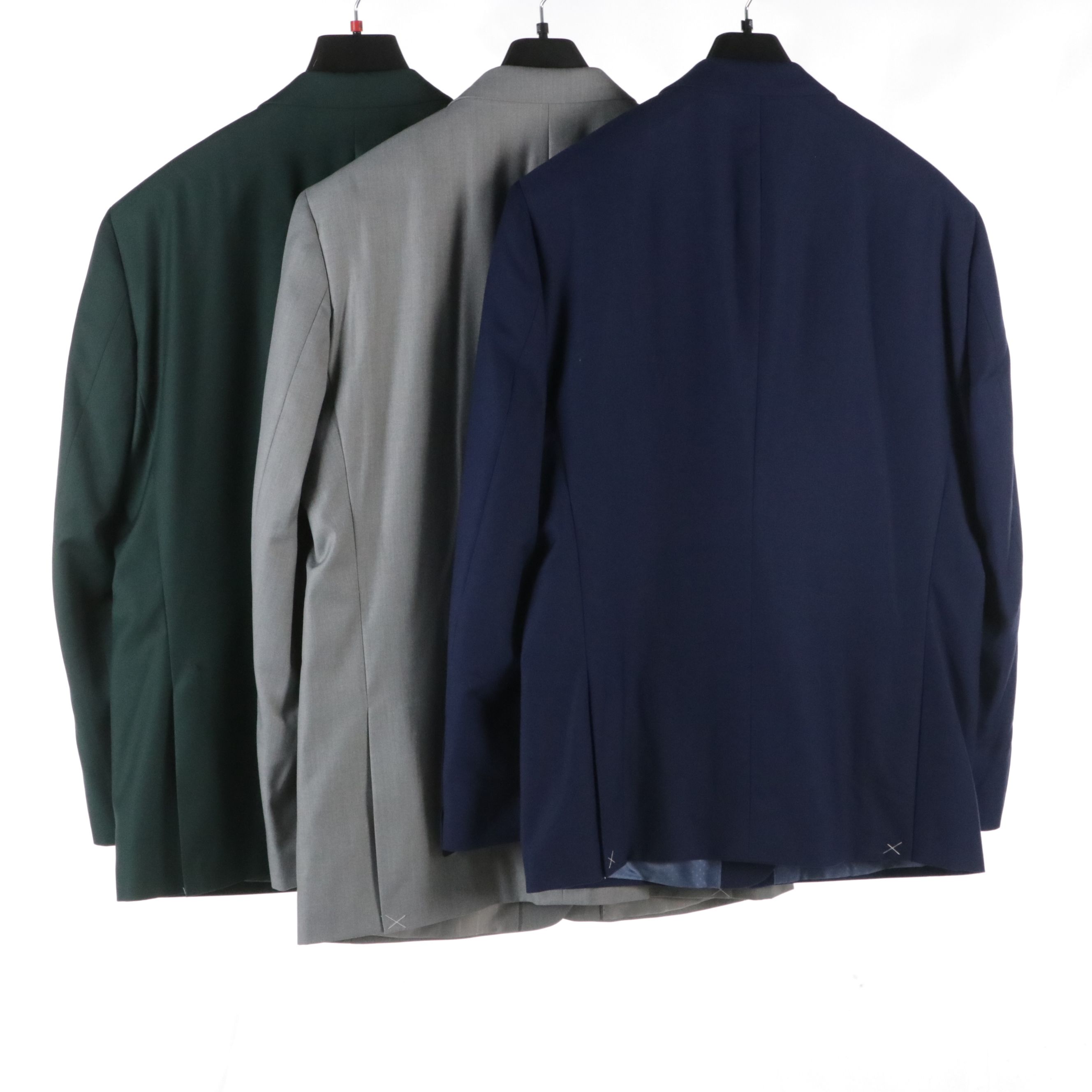 Men's Renoir Polyester Blend Slim Fit Blazers, With Tags