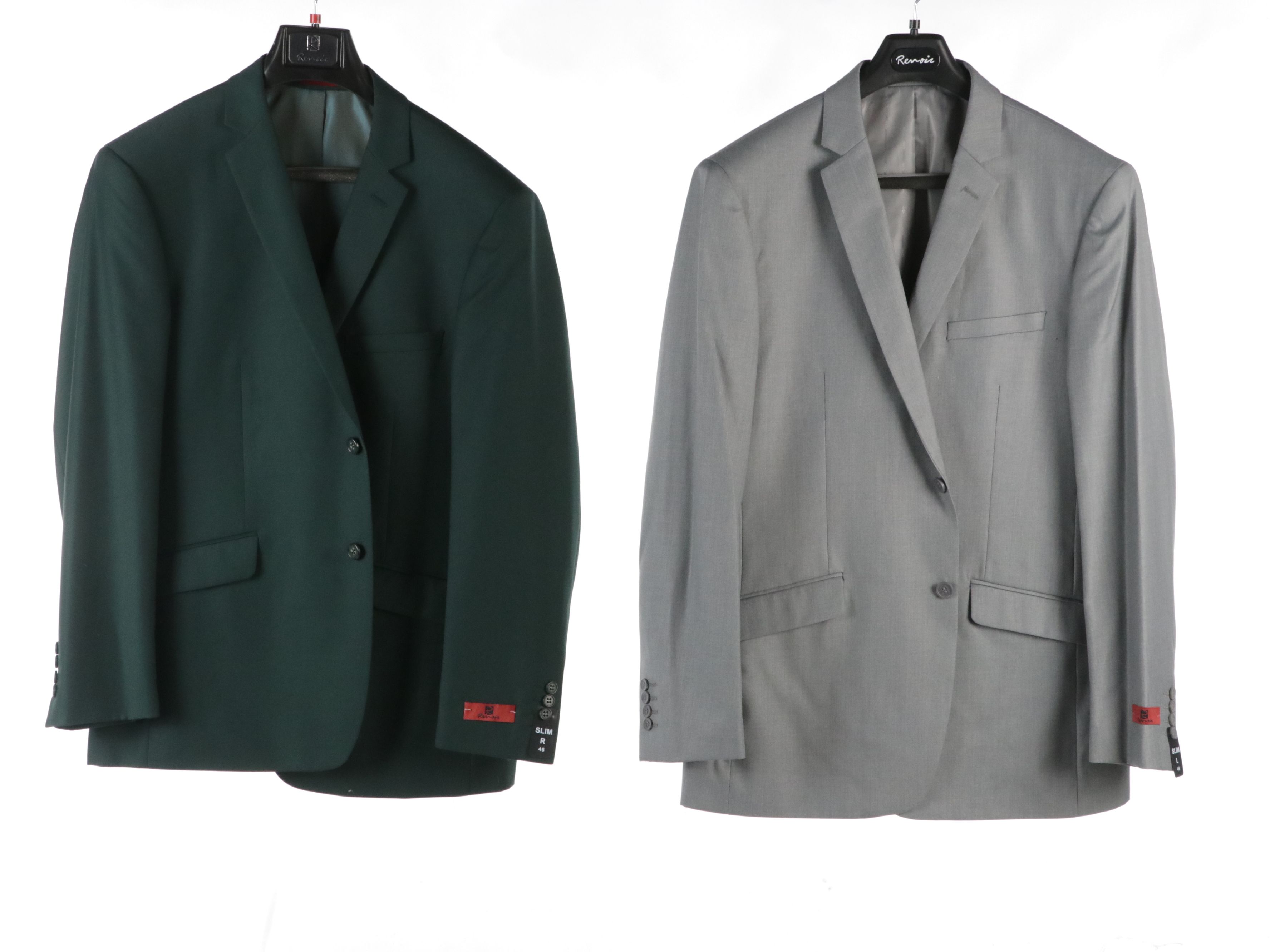 Men's Renoir Polyester Blend Slim Fit Blazers, With Tags