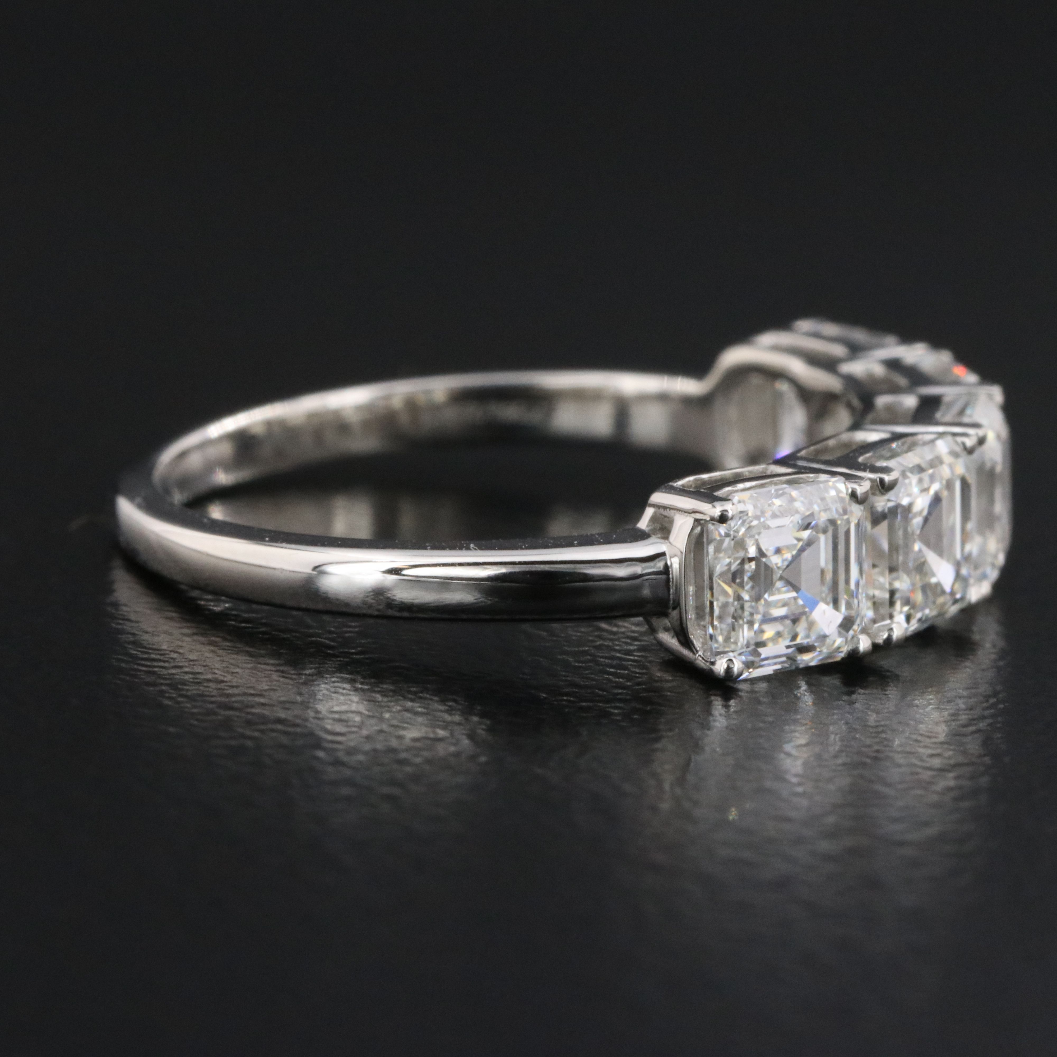 Platinum 2.52 CTW Diamond Ring with GIA Reports