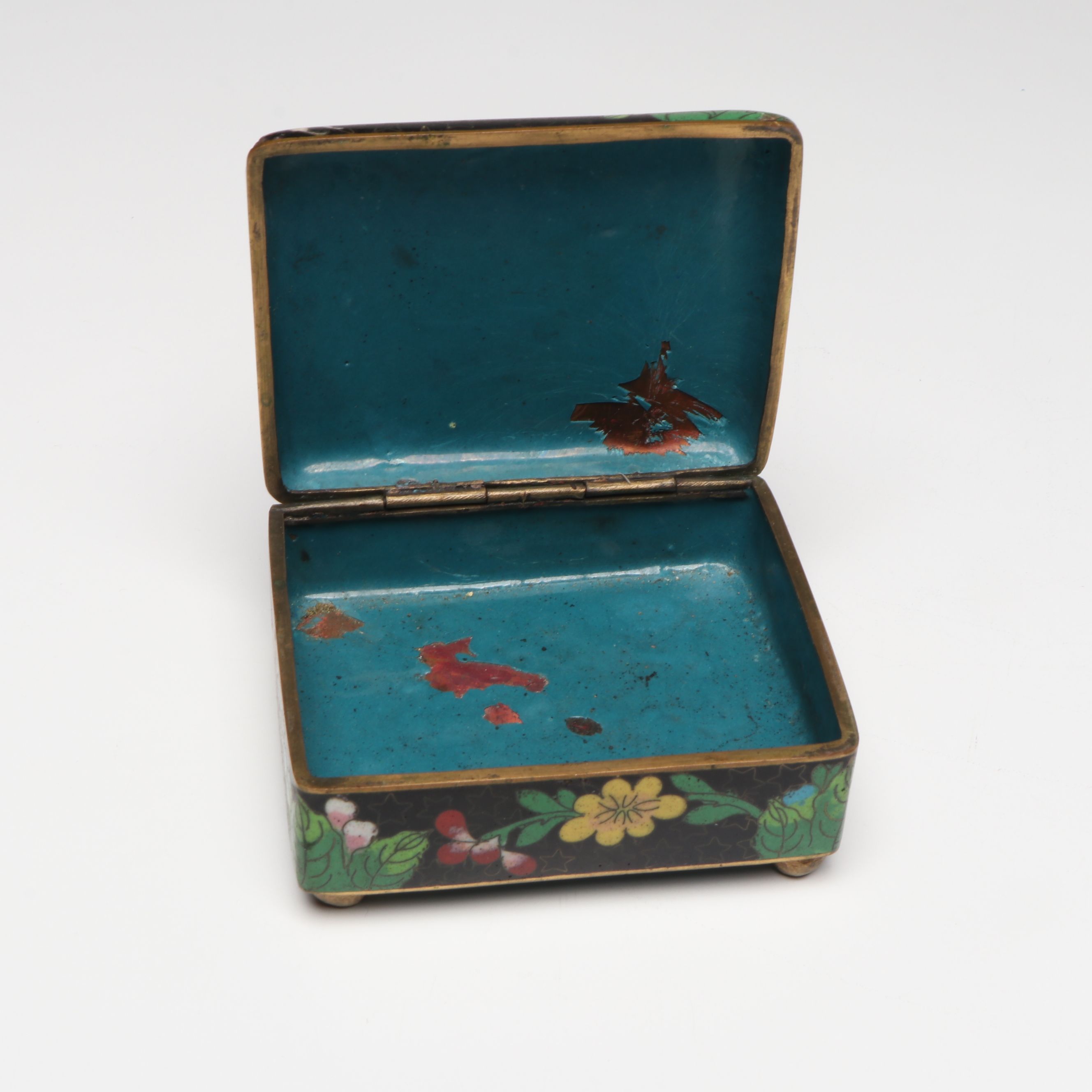 Cloisonné Enamel Vases, Figurines, Tea Pot, and More Table Accessories