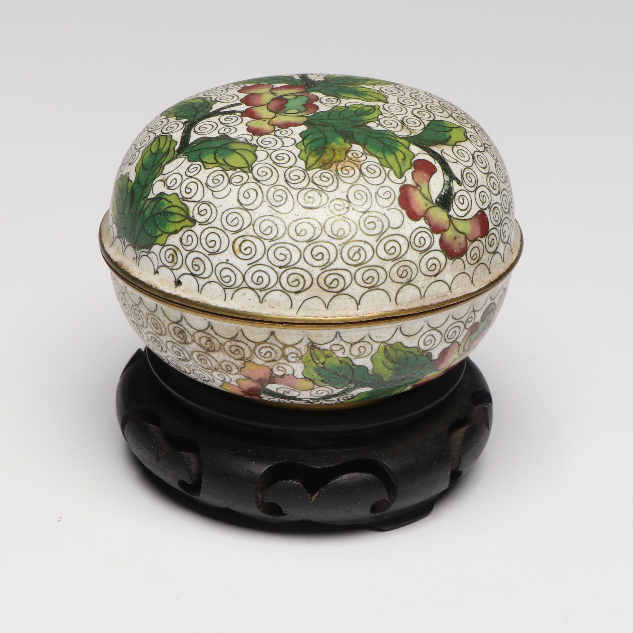 Cloisonné Enamel Vases, Figurines, Tea Pot, and More Table Accessories