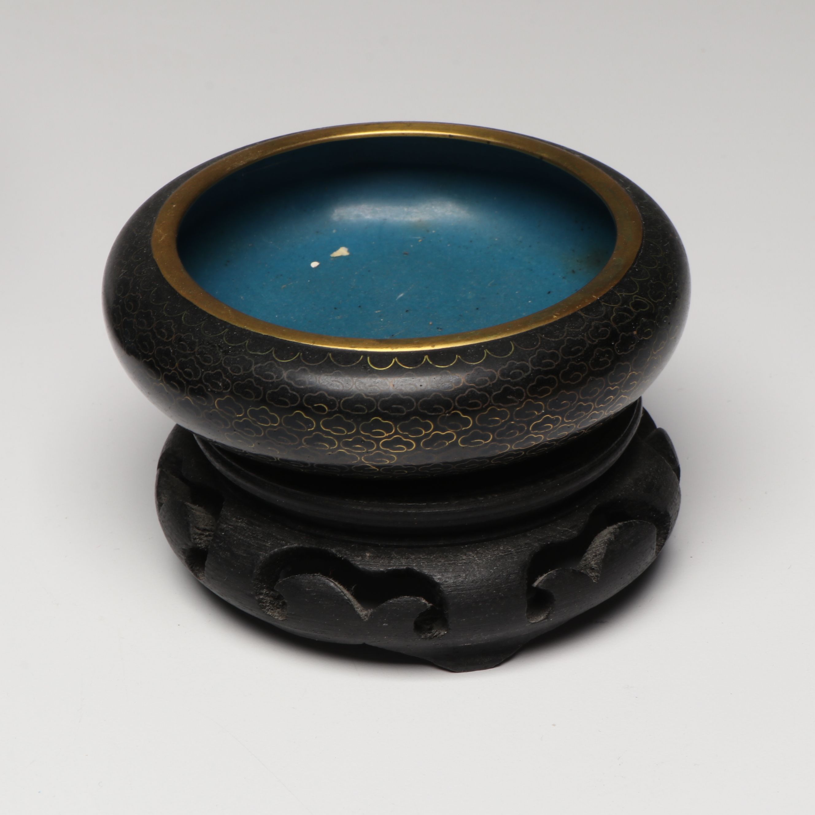 Cloisonné Enamel Vases, Figurines, Tea Pot, and More Table Accessories