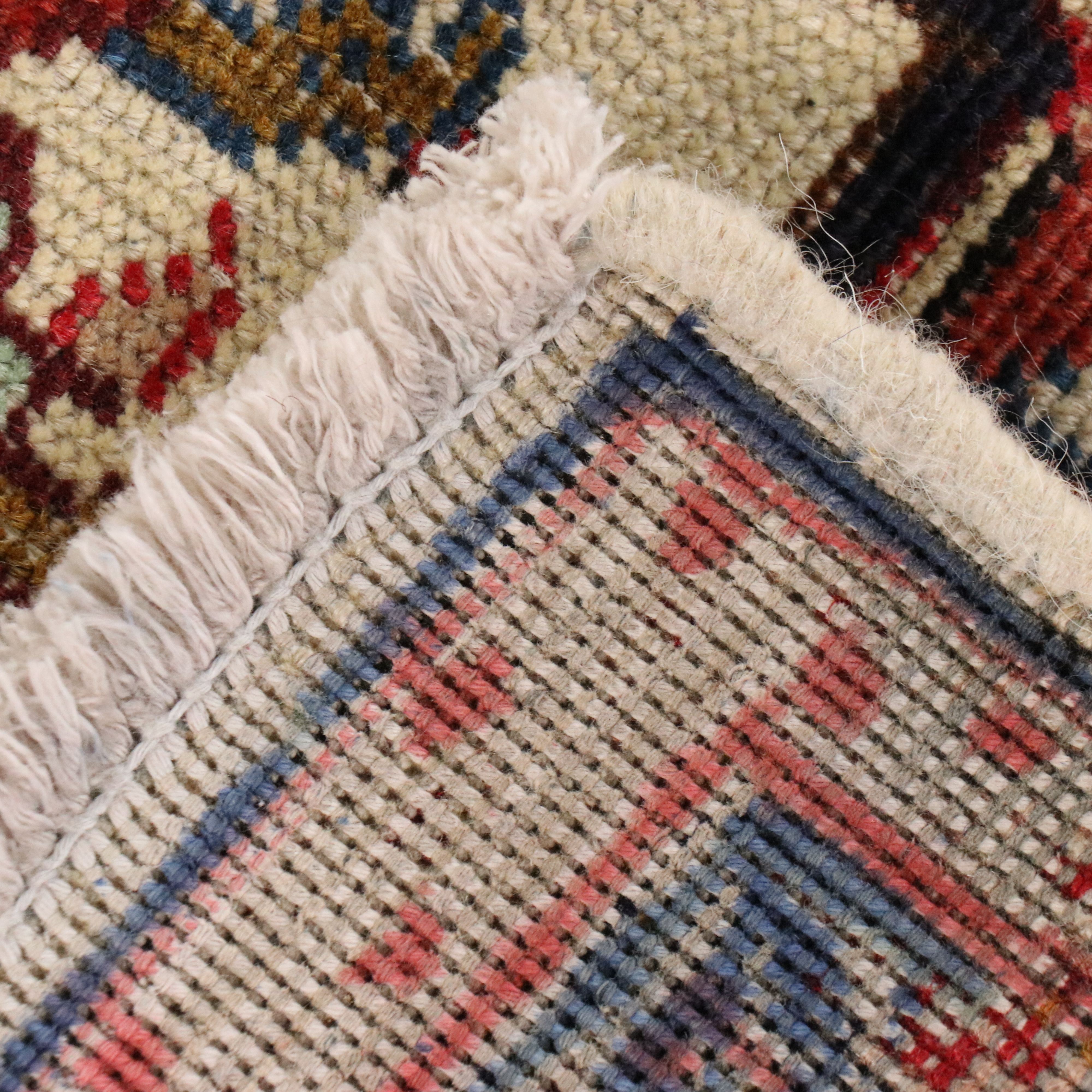 8' x 11'3 Hand-Knotted Indo-Persian Kashan Area Rug