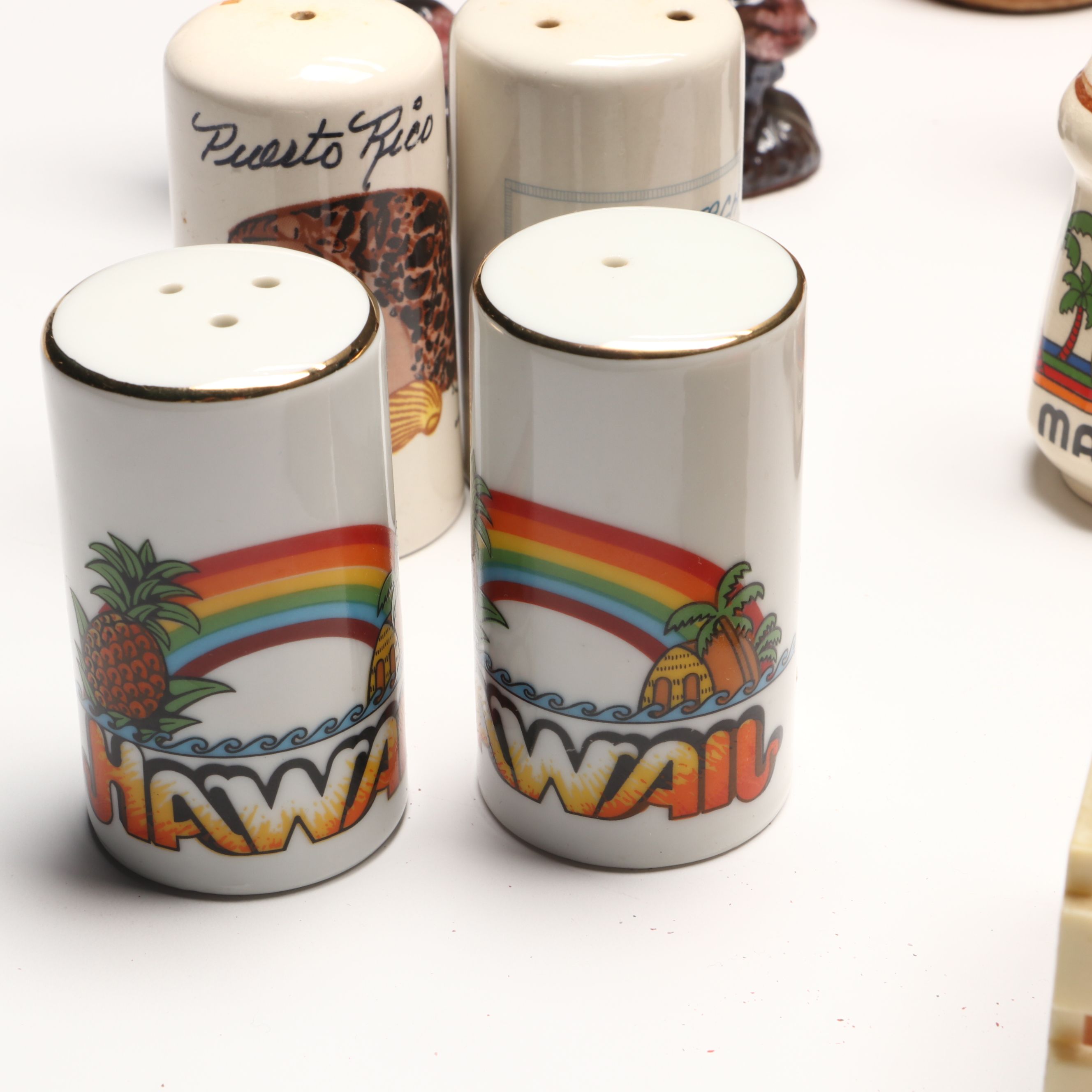 Koala, Palm Tree and Other Novelty Salt and Pepper Shakers