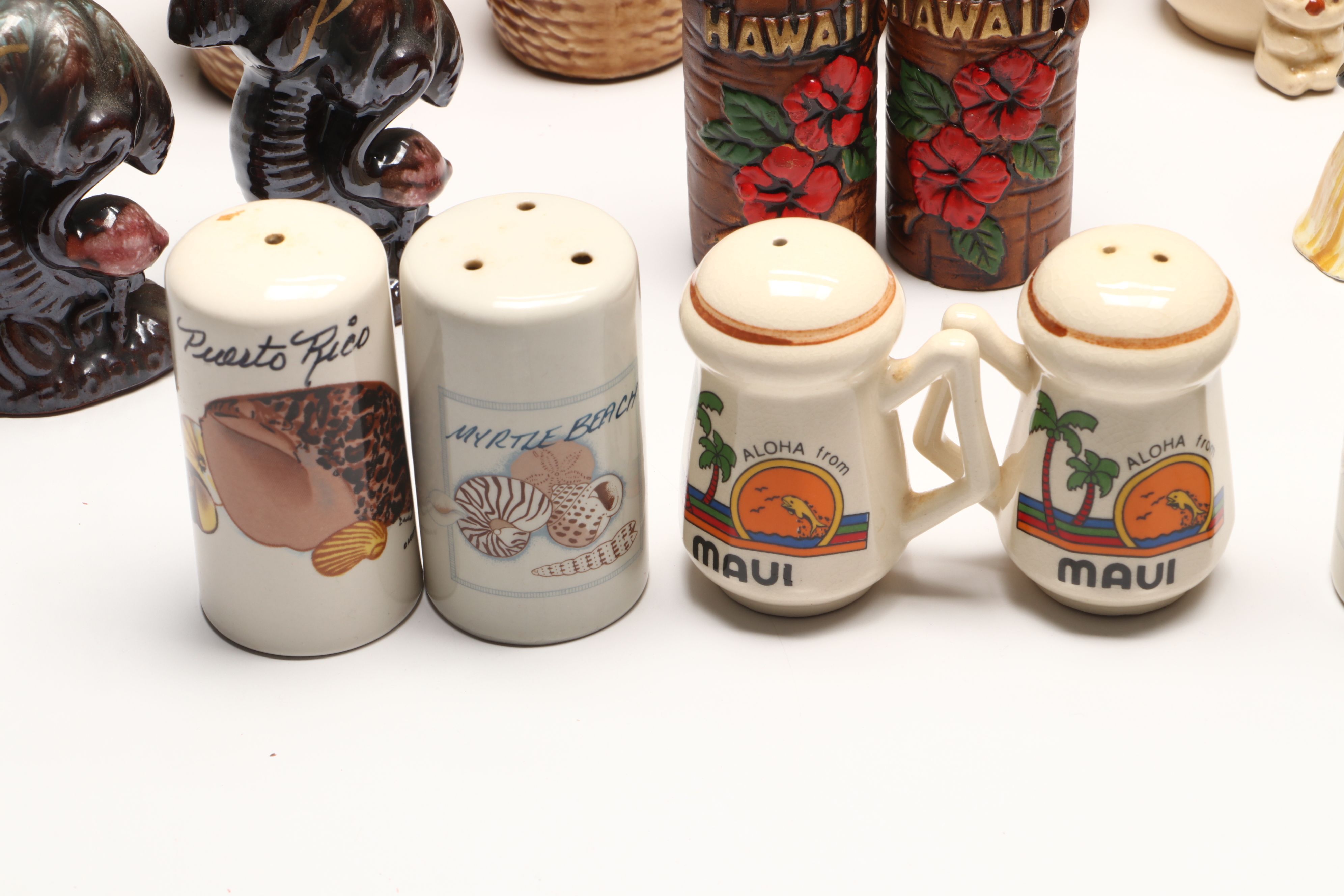 Koala, Palm Tree and Other Novelty Salt and Pepper Shakers