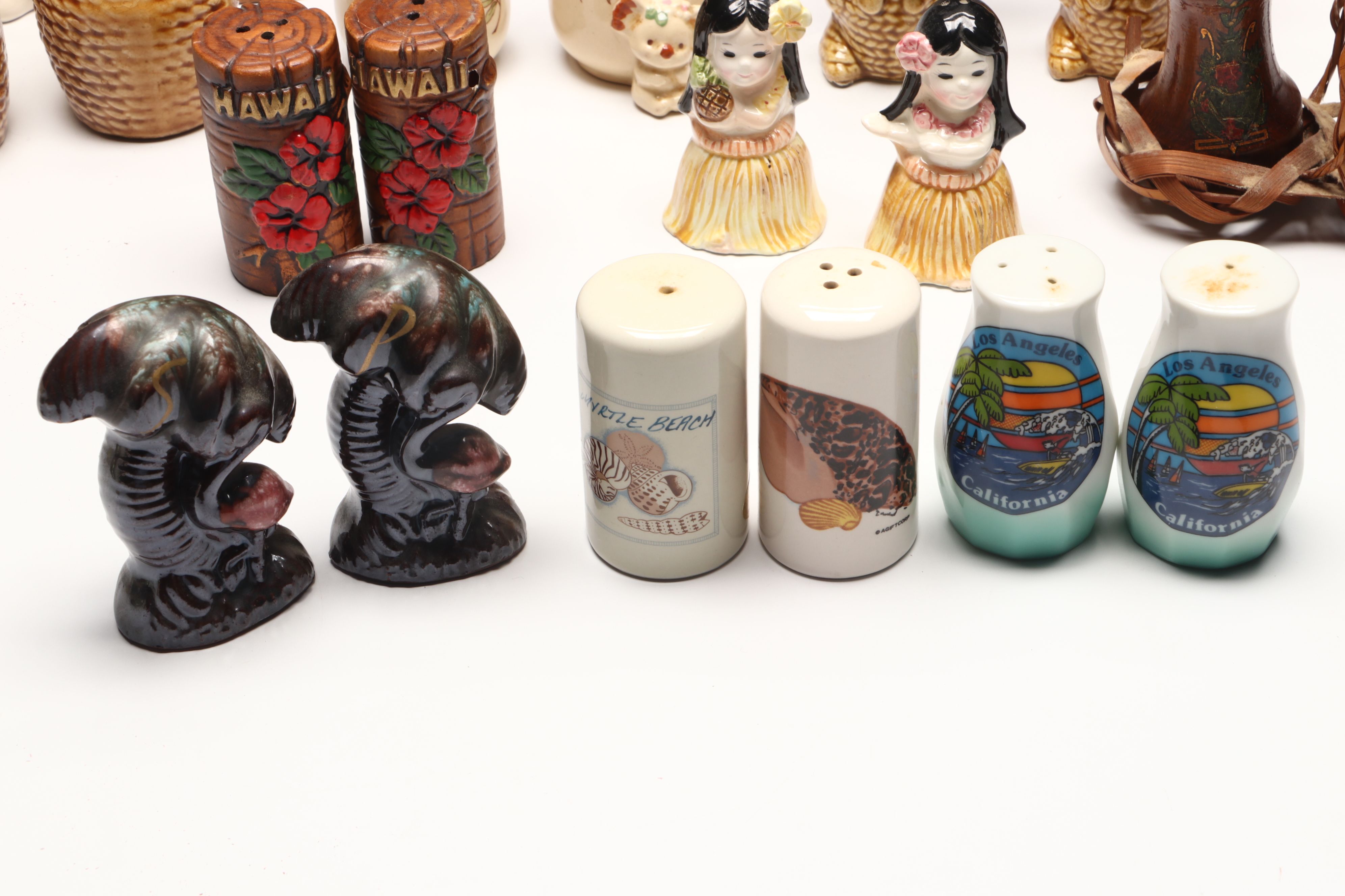 Koala, Palm Tree and Other Novelty Salt and Pepper Shakers