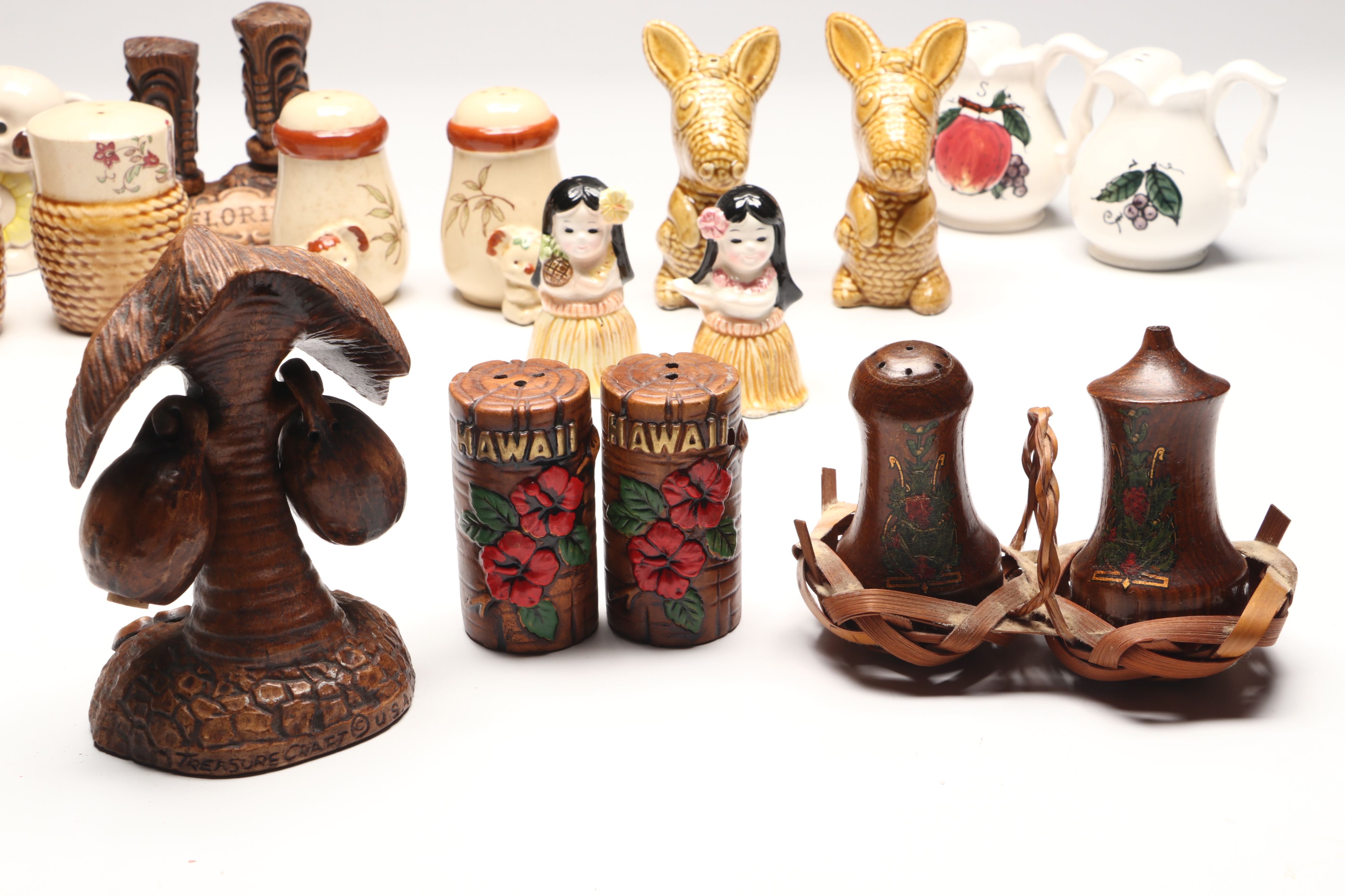 Koala, Palm Tree and Other Novelty Salt and Pepper Shakers