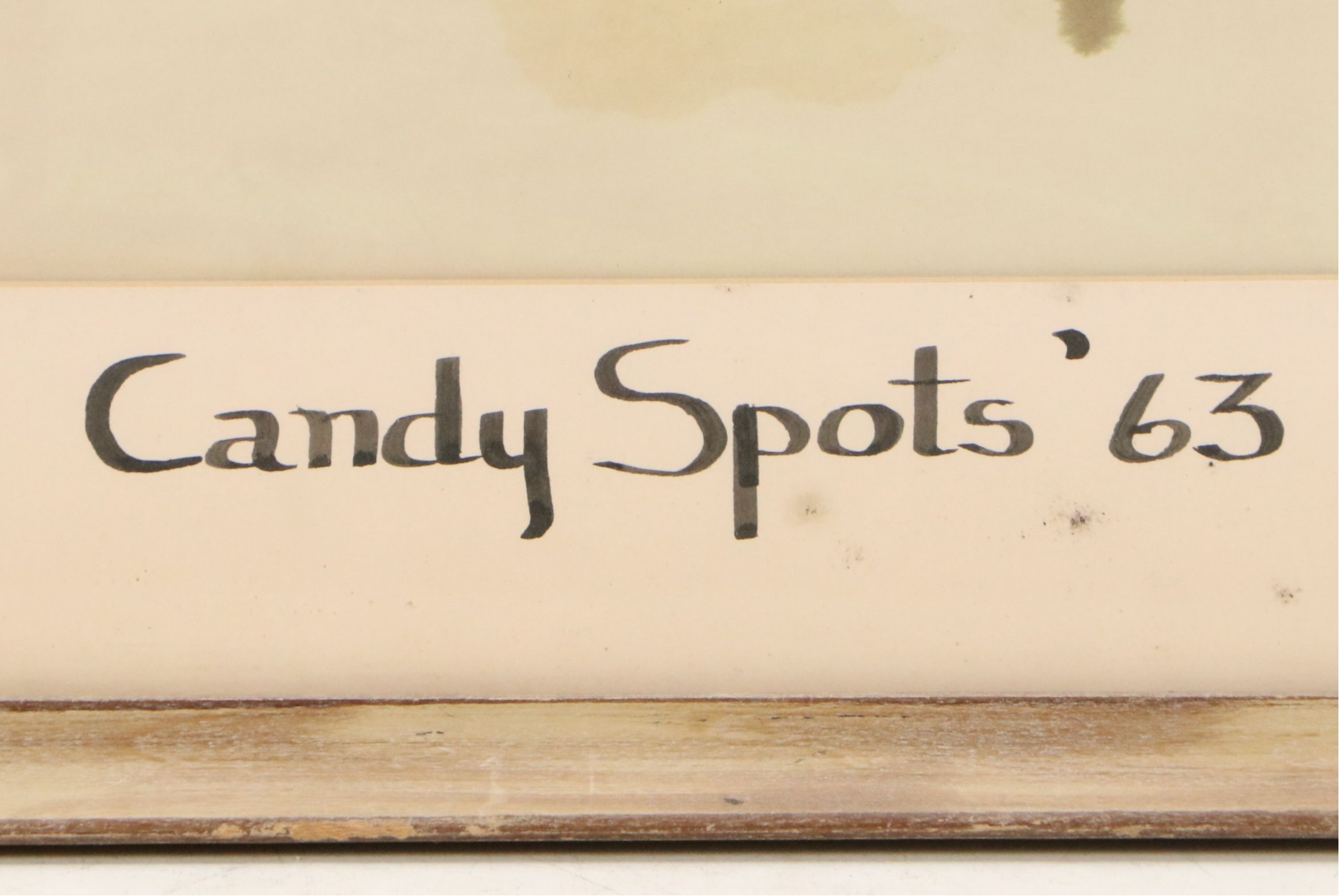 Abstract Expressionist Watercolor and Ink Painting 