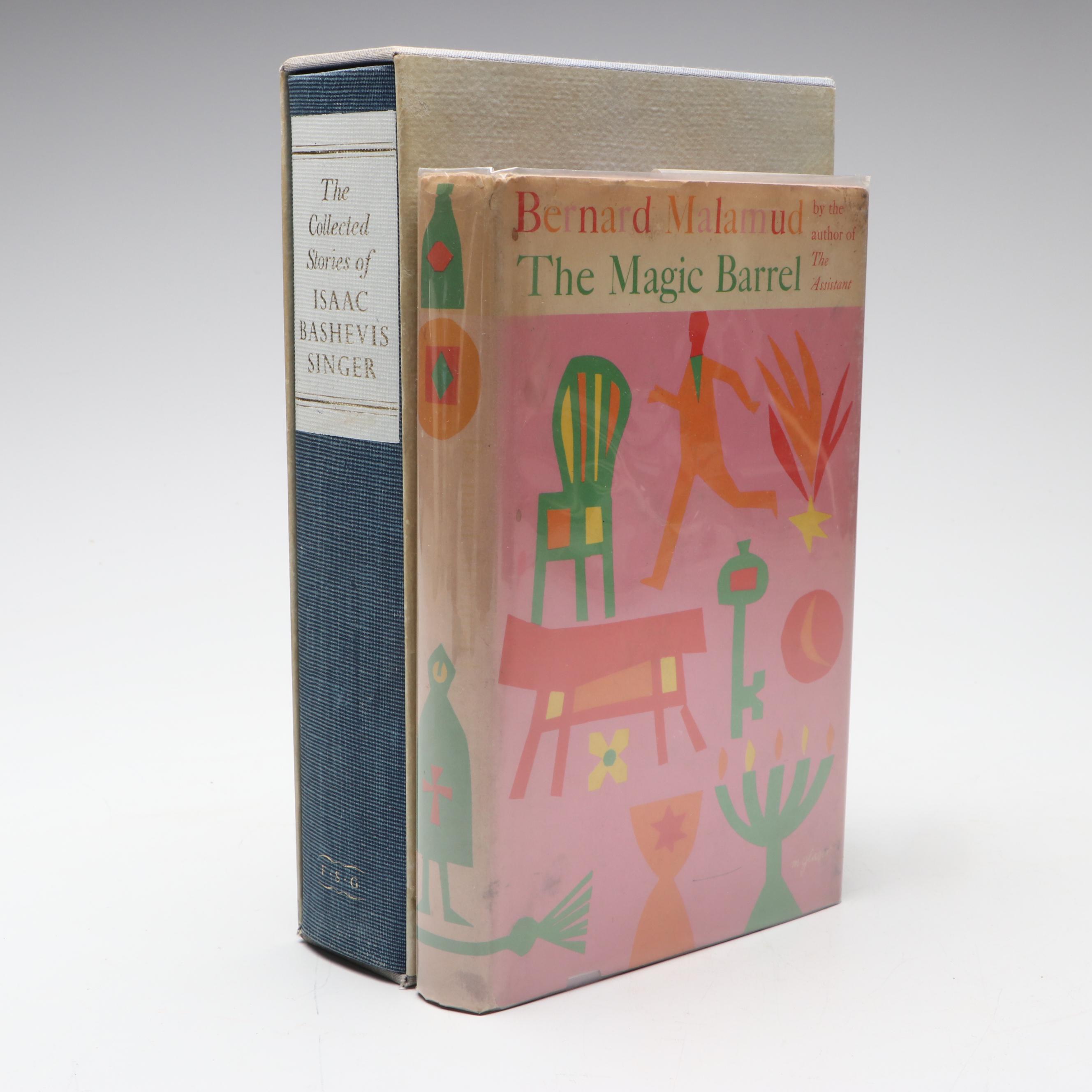 First Edition "The Magic Barrel" with Signed Isaac Bashevis Singer Compilation