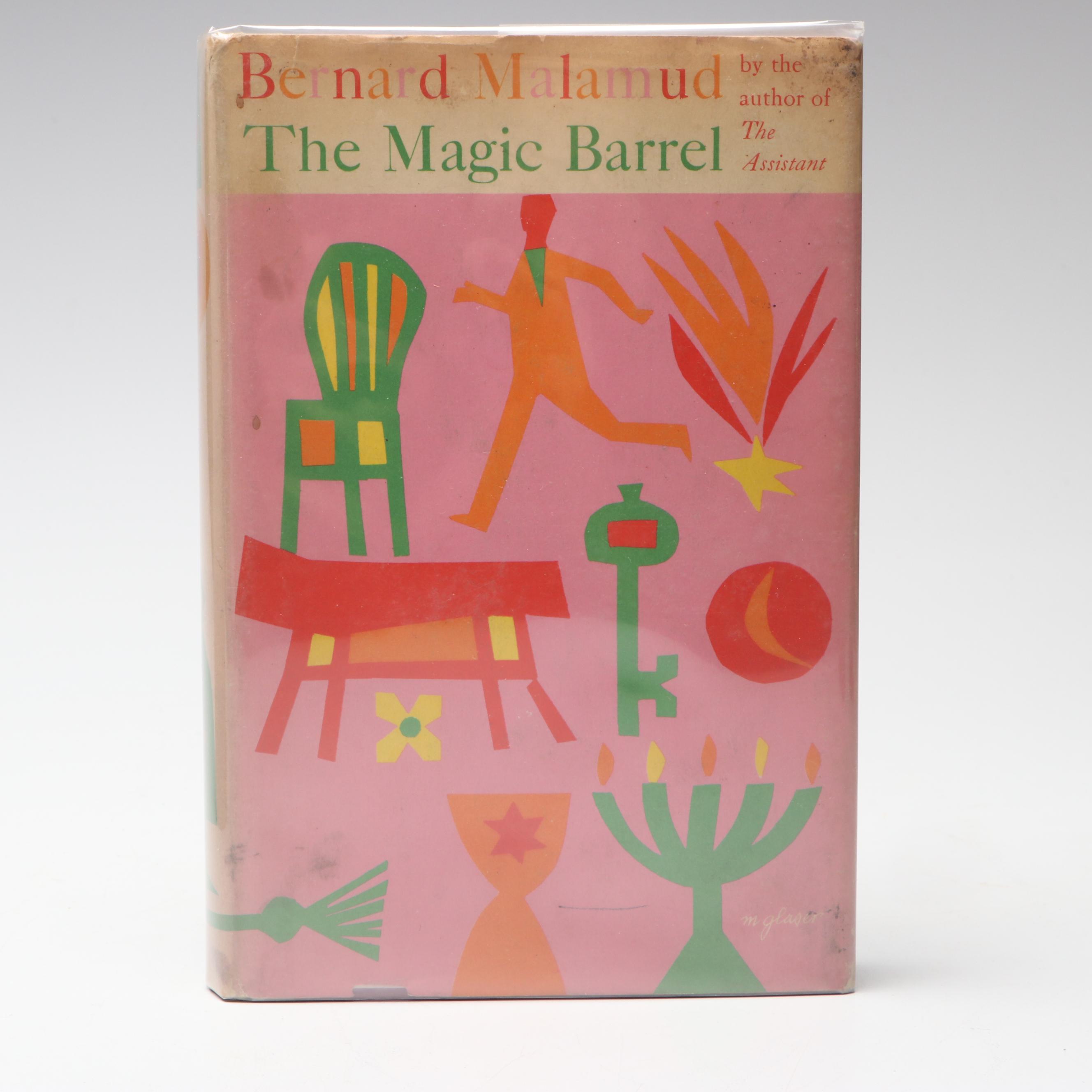 First Edition "The Magic Barrel" with Signed Isaac Bashevis Singer Compilation