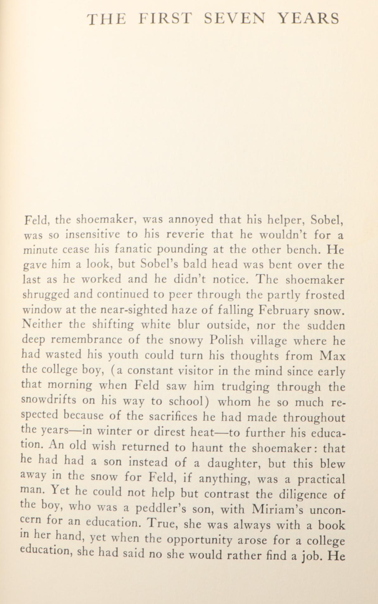 First Edition "The Magic Barrel" with Signed Isaac Bashevis Singer Compilation
