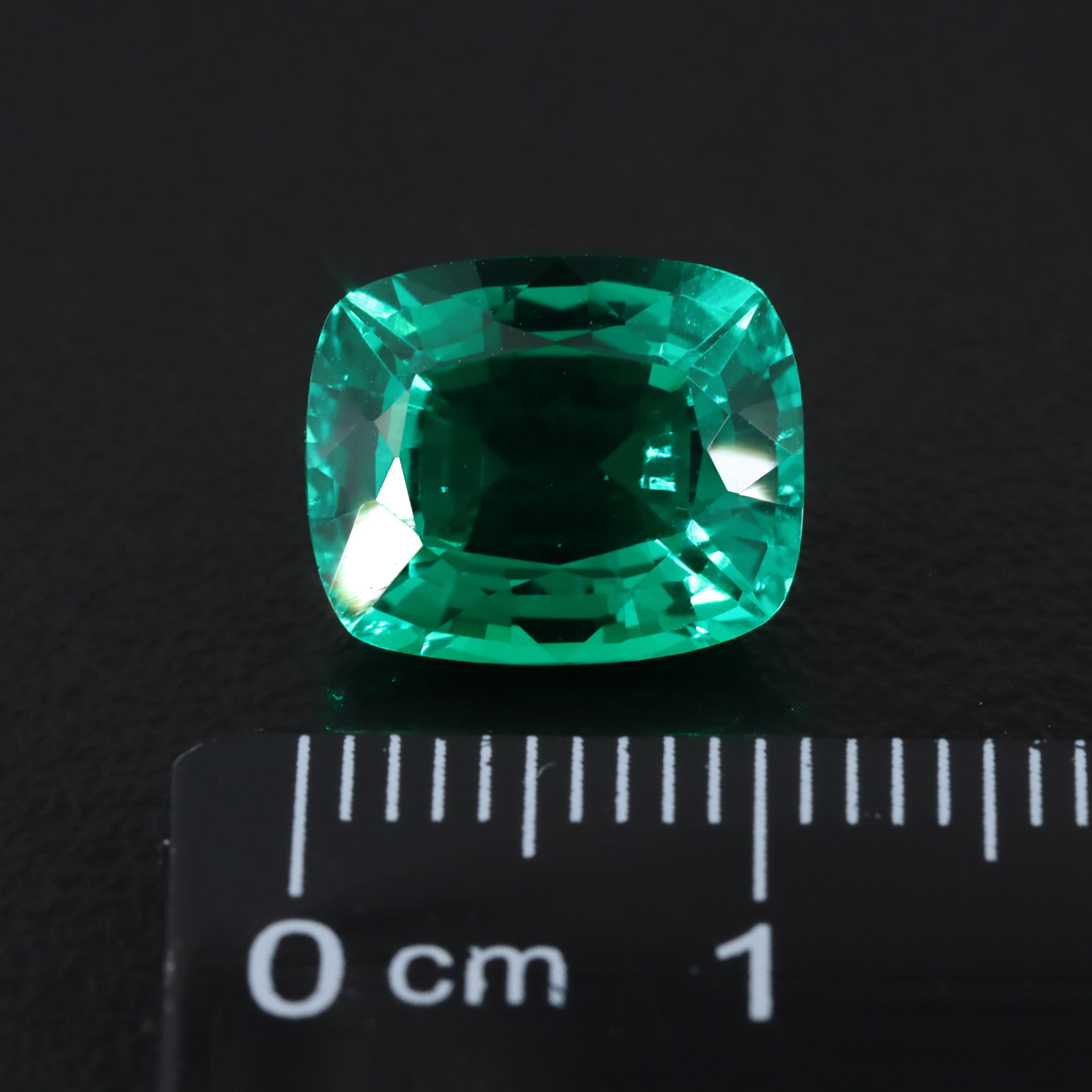 Loose 8.45 CTW Matched Pair Lab Grown Emeralds