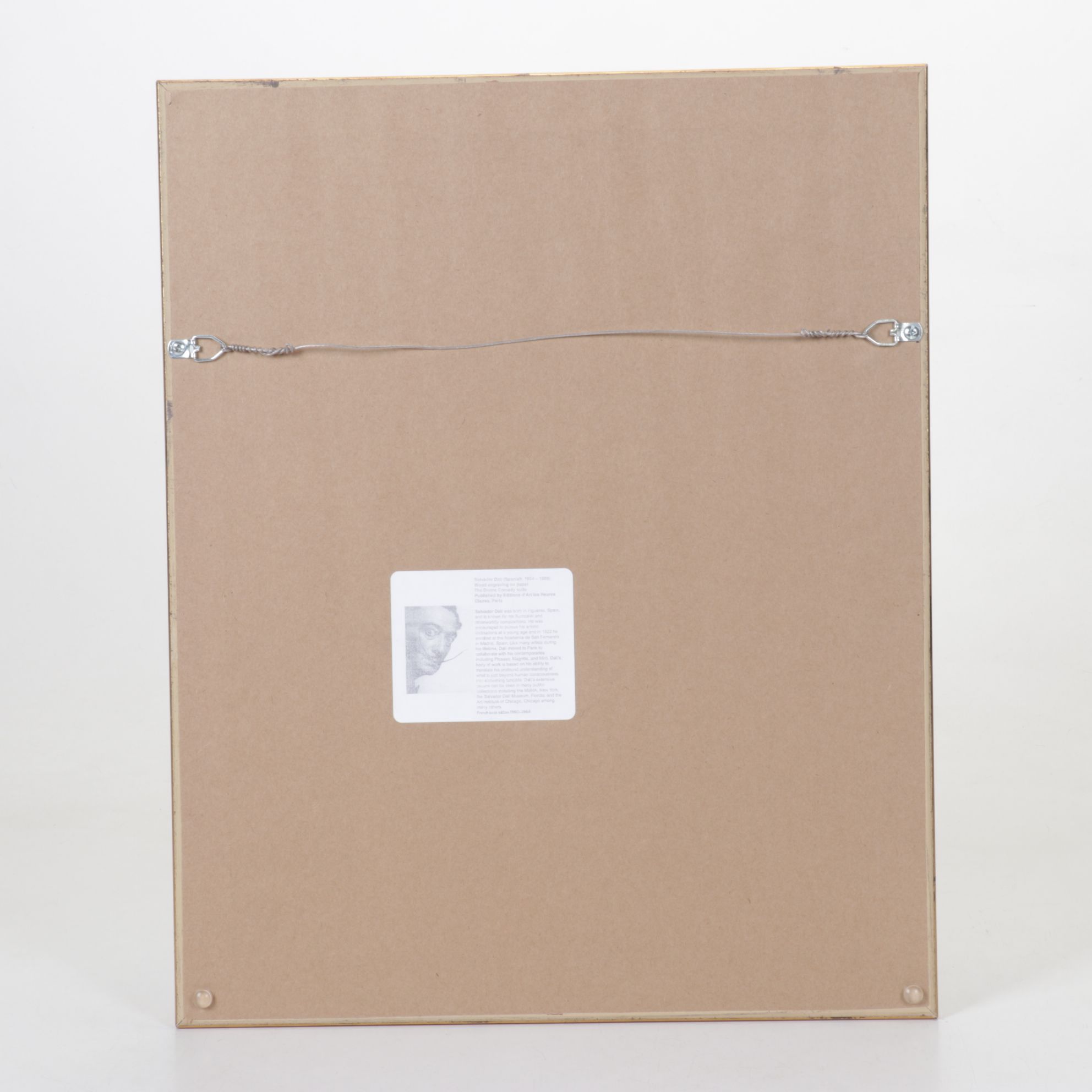 Salvador Dalí Wood Engraving "The Simoniac" 1960–1964