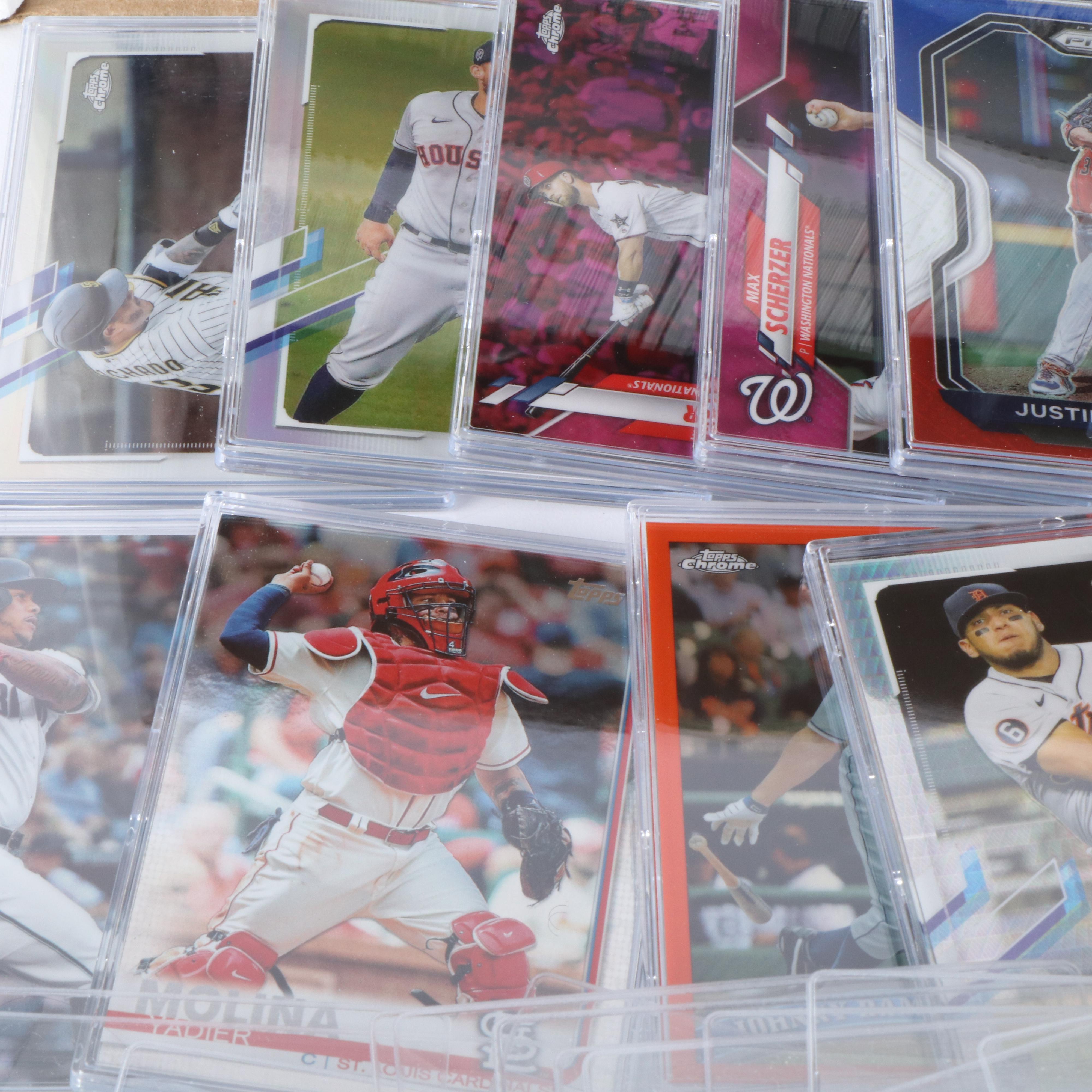 1,000+ Baseball Cards with Graded Alonso, Arozarena, Hoerner, Trout, Alvarez