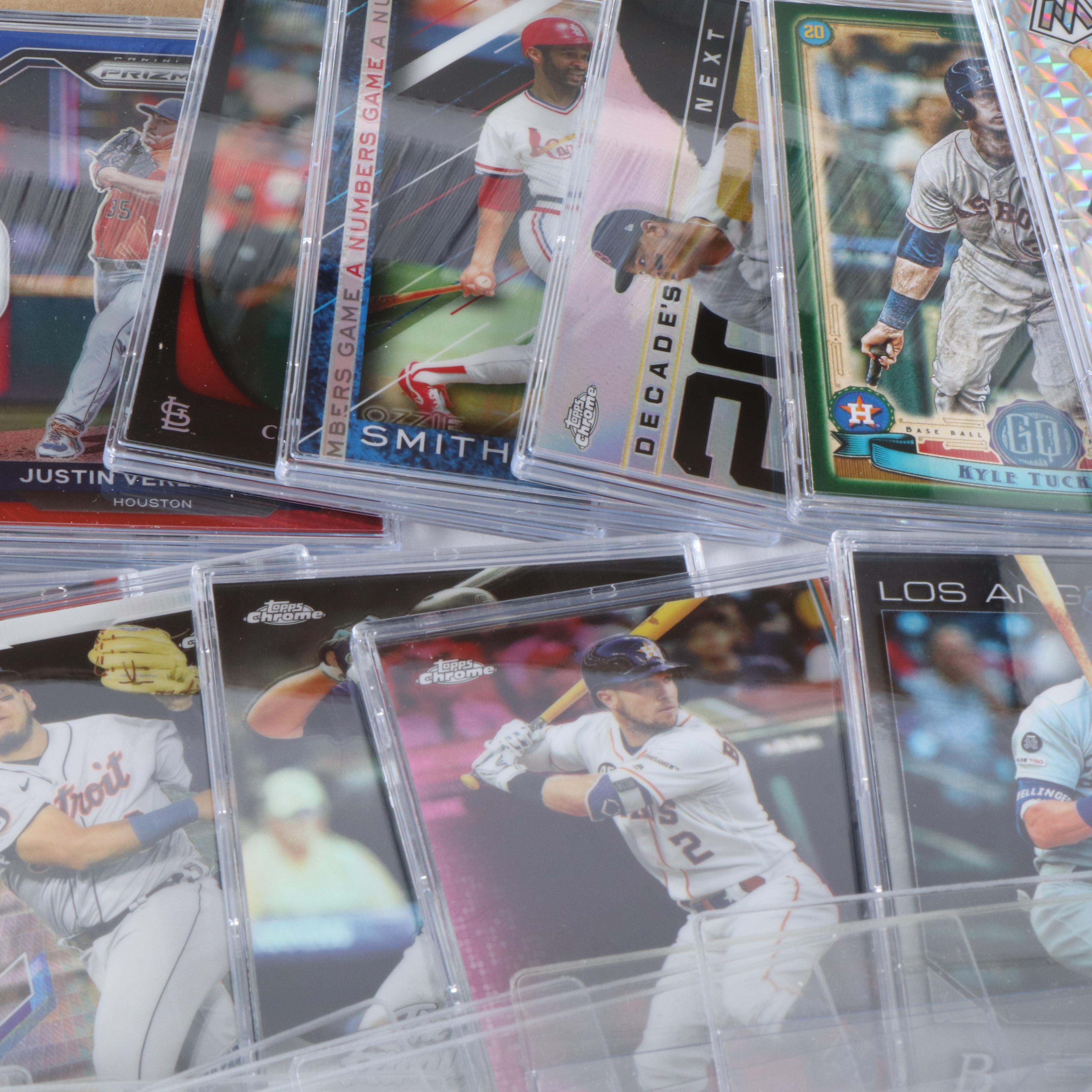 1,000+ Baseball Cards with Graded Alonso, Arozarena, Hoerner, Trout, Alvarez