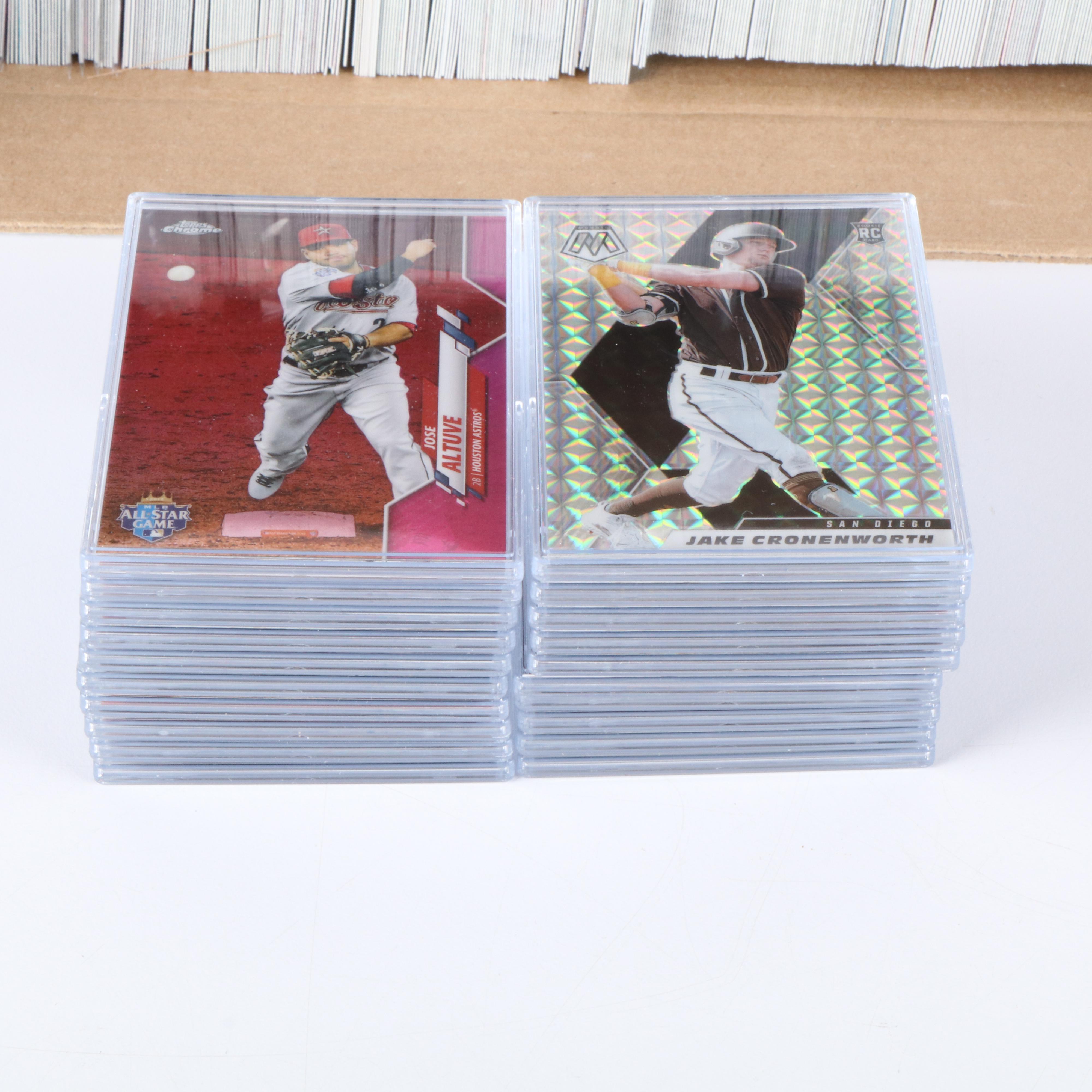 1,000+ Baseball Cards with Graded Alonso, Arozarena, Hoerner, Trout, Alvarez