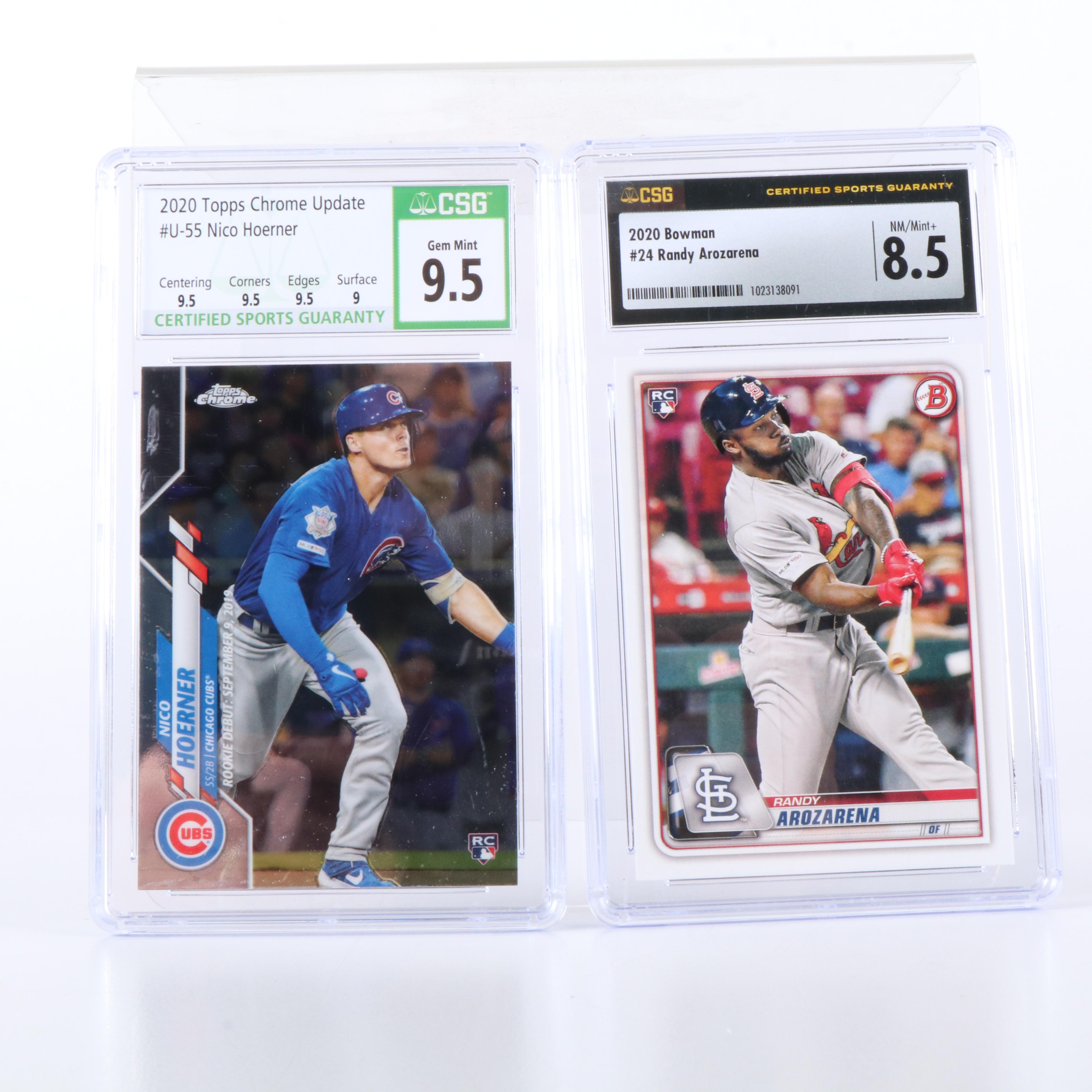 1,000+ Baseball Cards with Graded Alonso, Arozarena, Hoerner, Trout, Alvarez