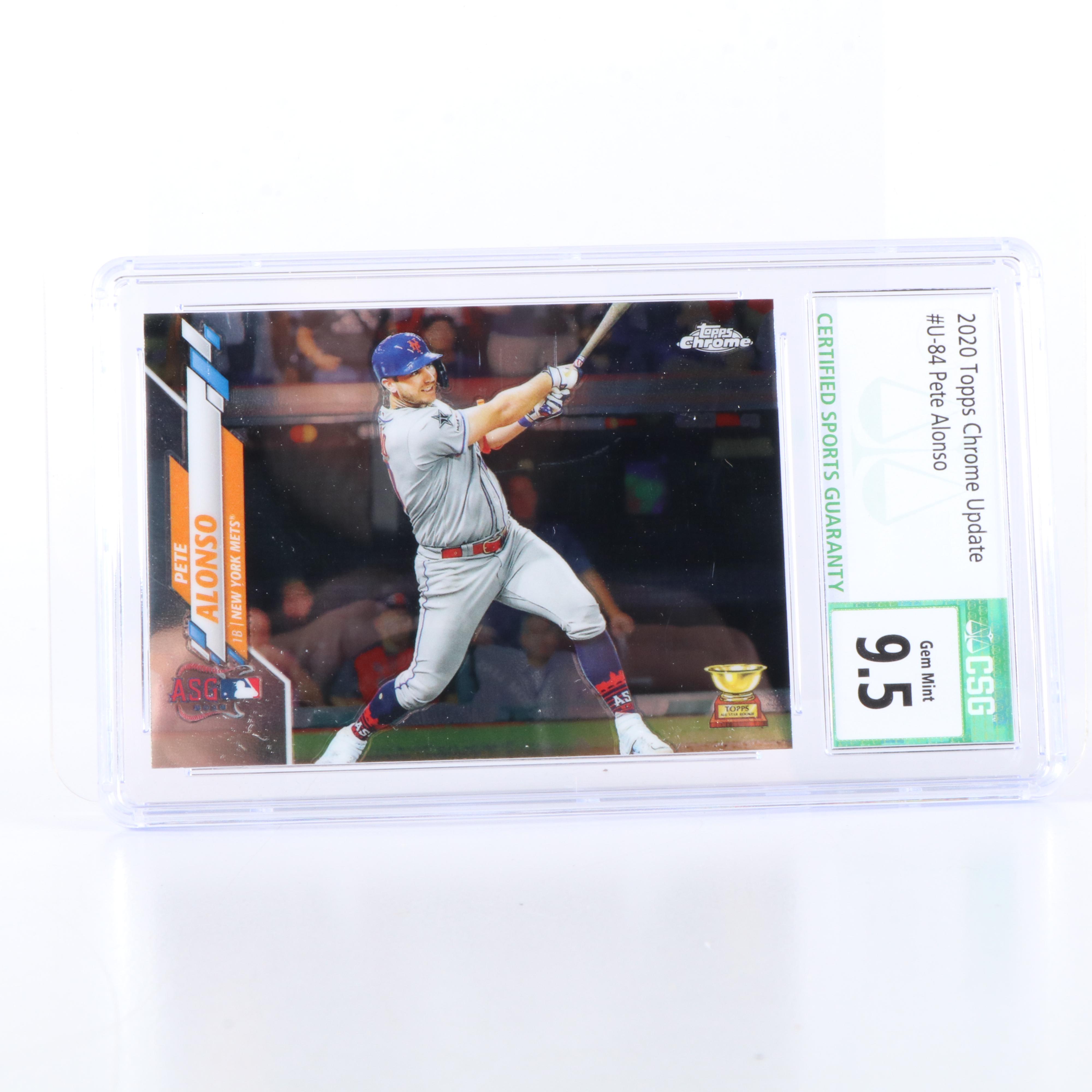 1,000+ Baseball Cards with Graded Alonso, Arozarena, Hoerner, Trout, Alvarez