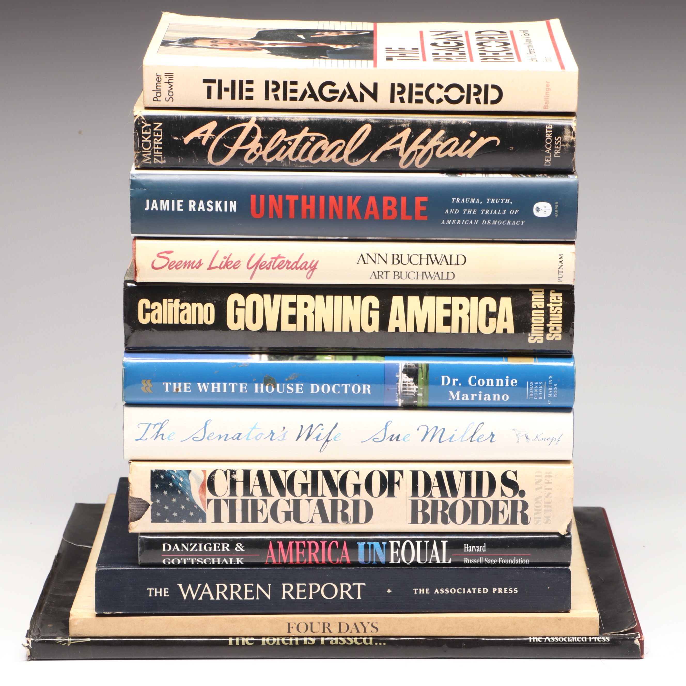 "The White House Doctor" with More Political Fiction and Nonfiction