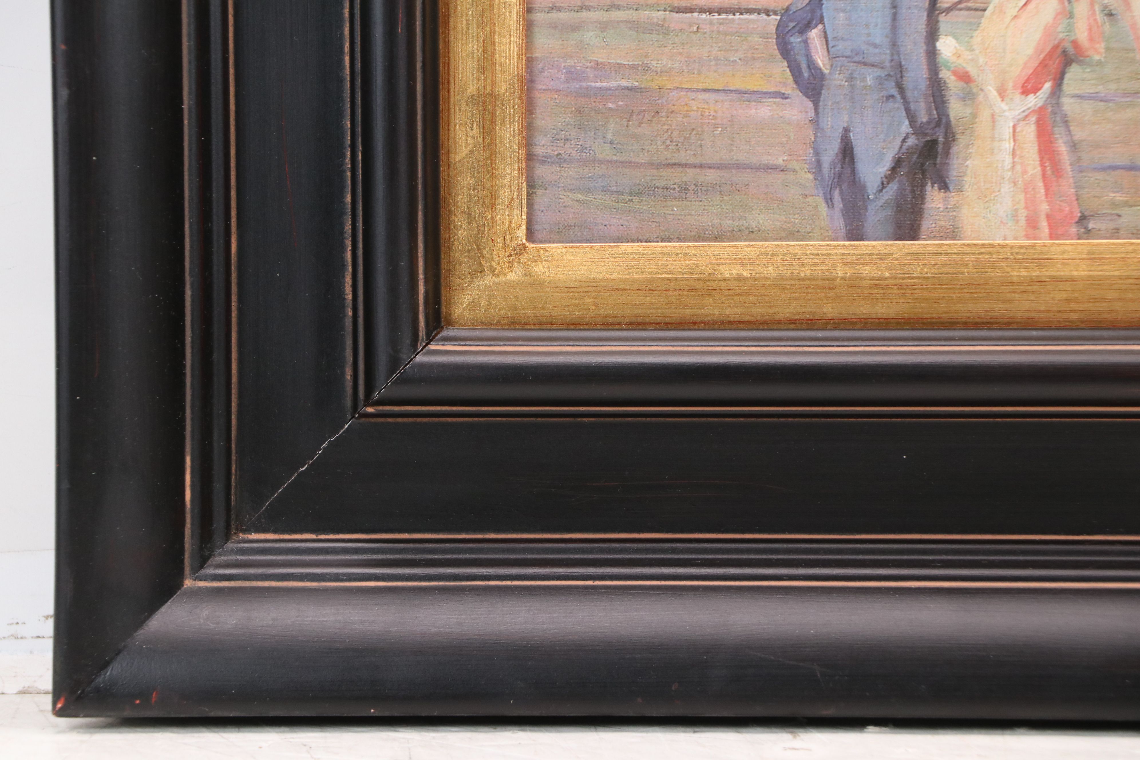 Leon Lippert Offset Lithograph "Fountain Square 1929," 2015